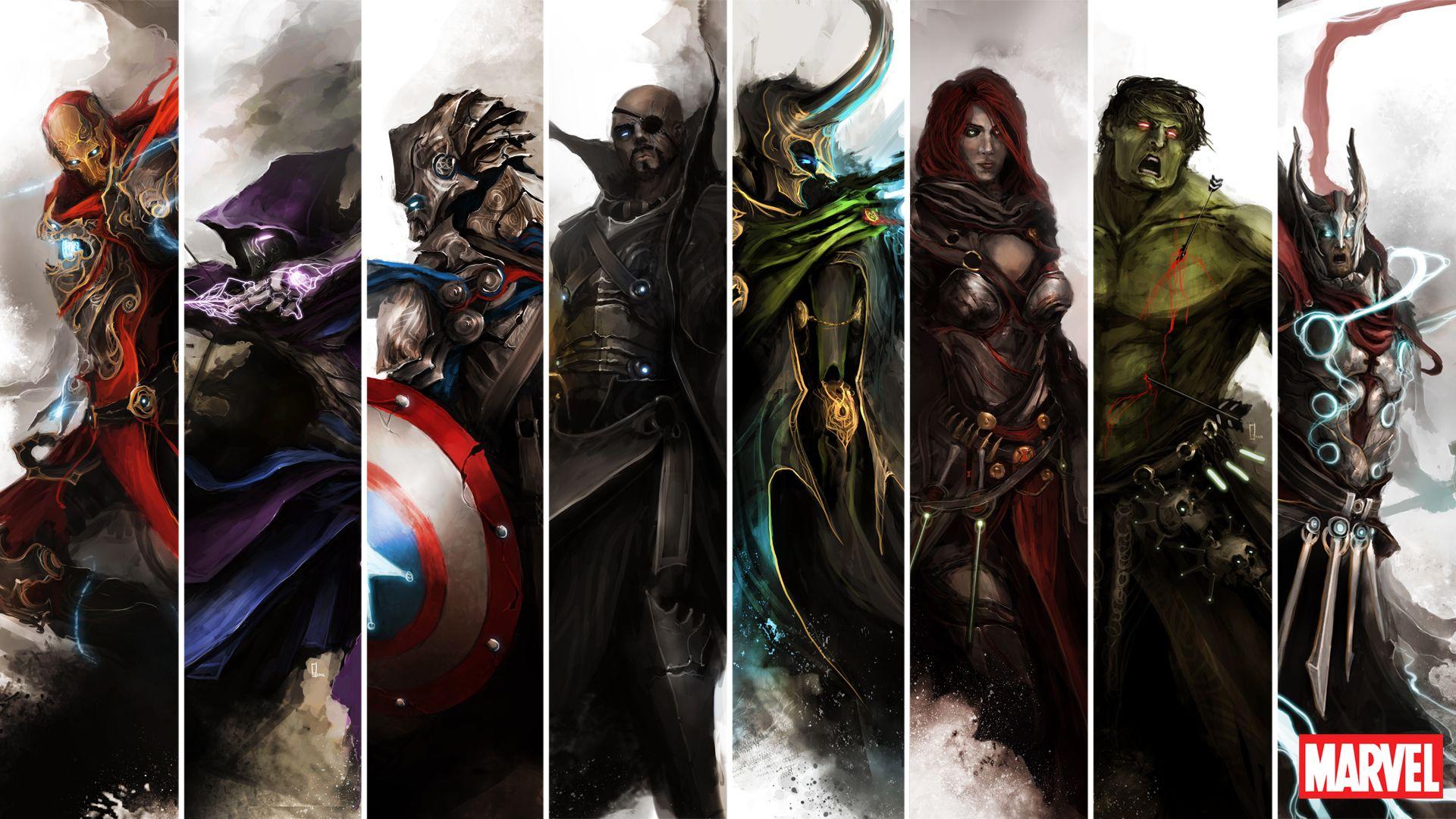 1920x1080 Avengers Comic Wallpaper High Resolution