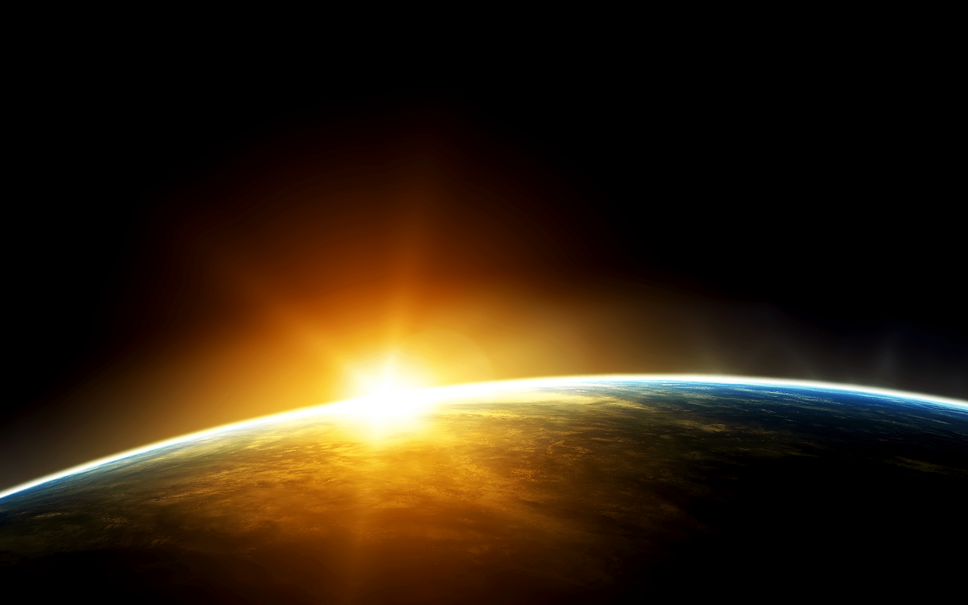 Солнечный свет достигает земли за 8 минут. Солнце в космосе. Солнце и земля. Восход солнца в космосе. Рассвет из космоса.