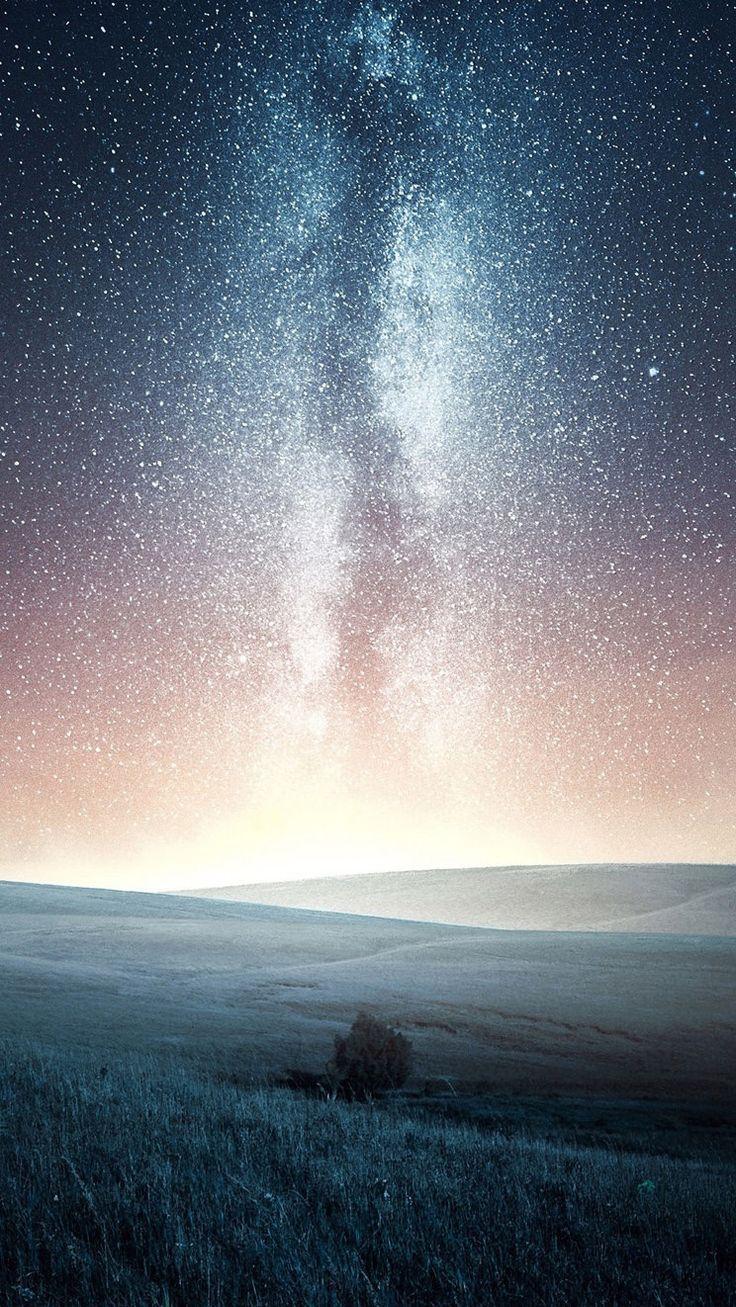 736x1307 IPhone Wallpaper View From Earth In Night IPhone