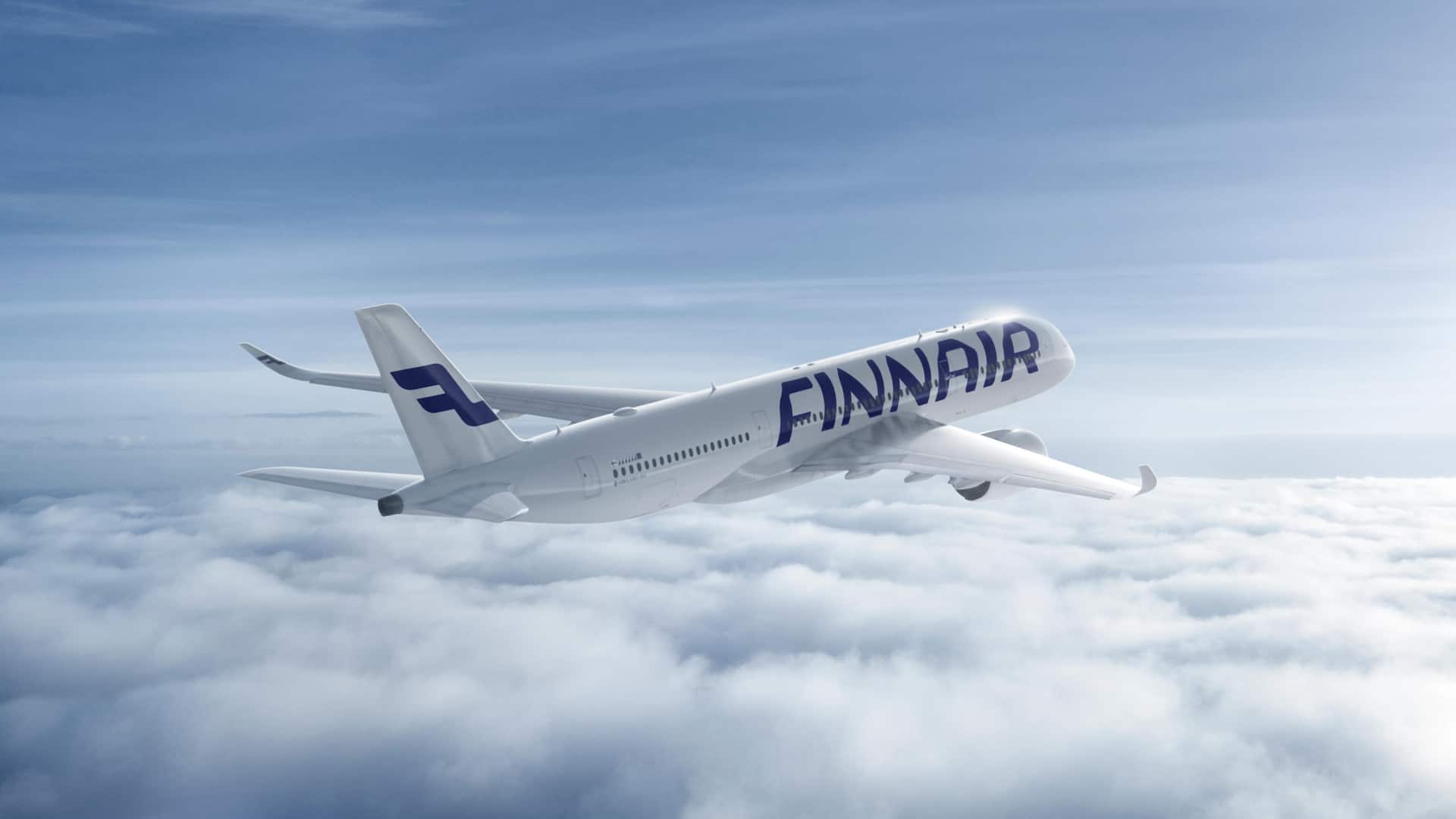 1920x1080 Blue Wings. Finnair United States