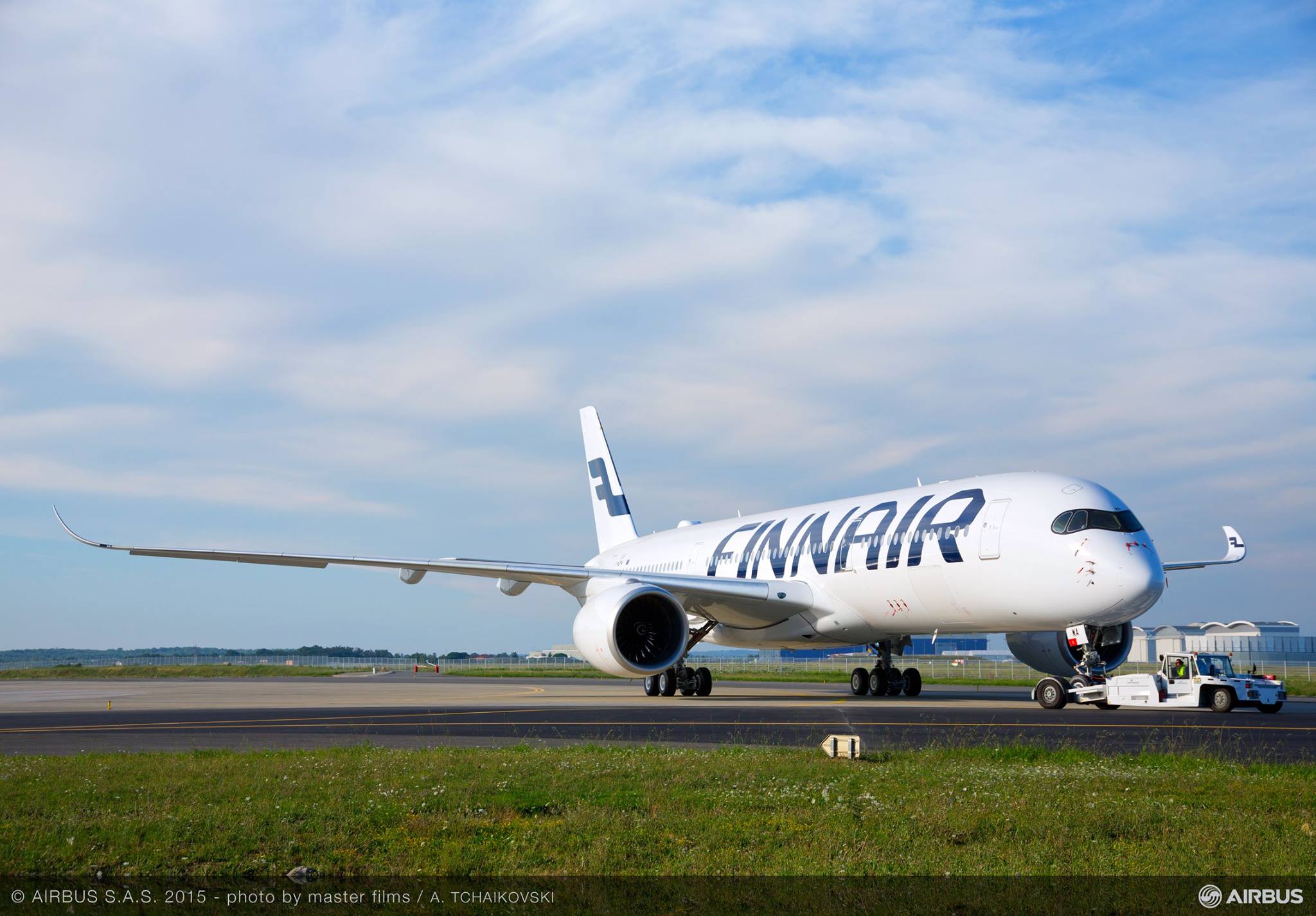 2048x1425 First Finnair A350 rolled out of paint shop