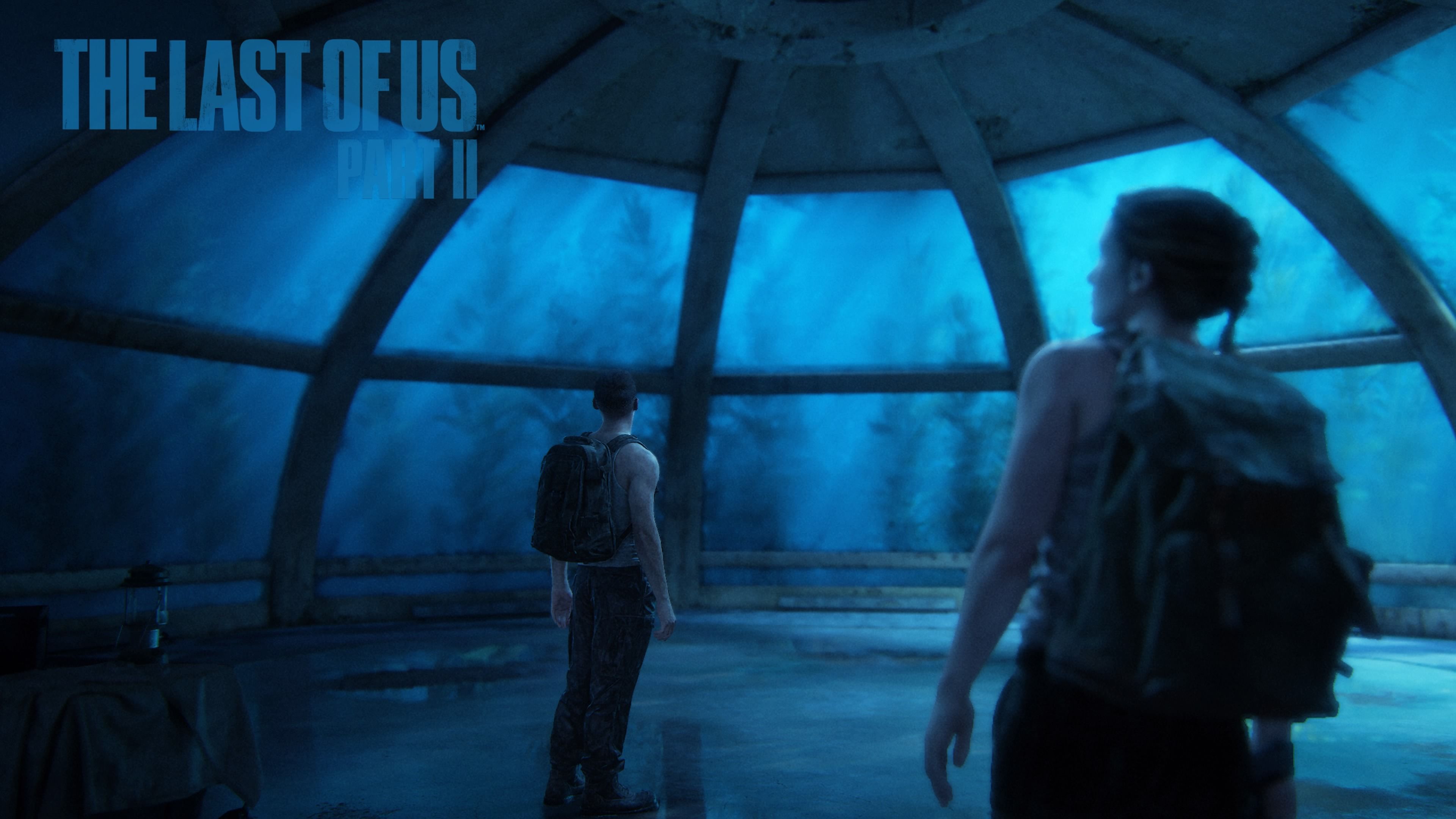 3840x2160 Aquarium interior (owen's pov)