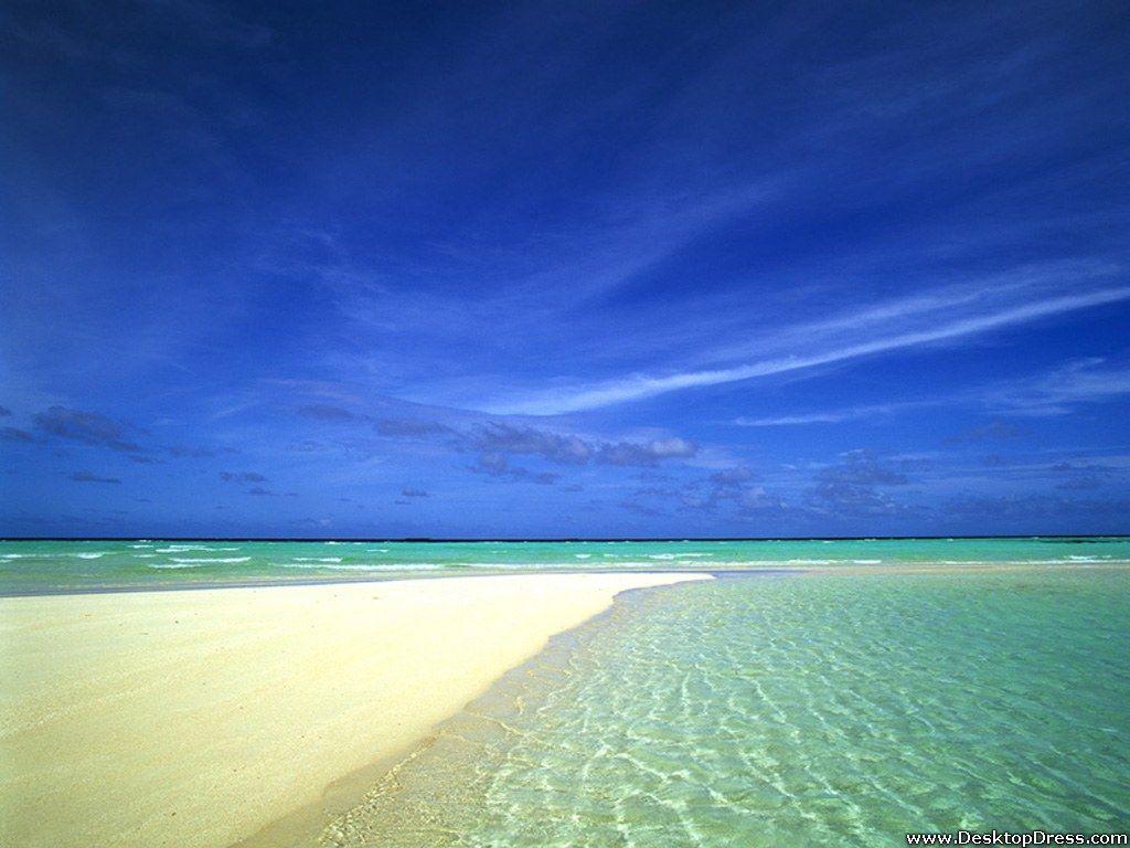 1024x768 Desktop Wallpaper Natural Background Sky Meets Earth