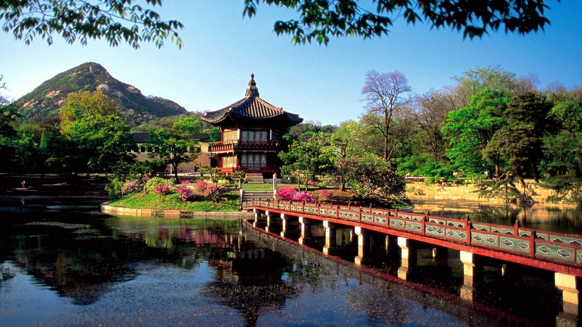1920x1080 South Korean City Wallpaper