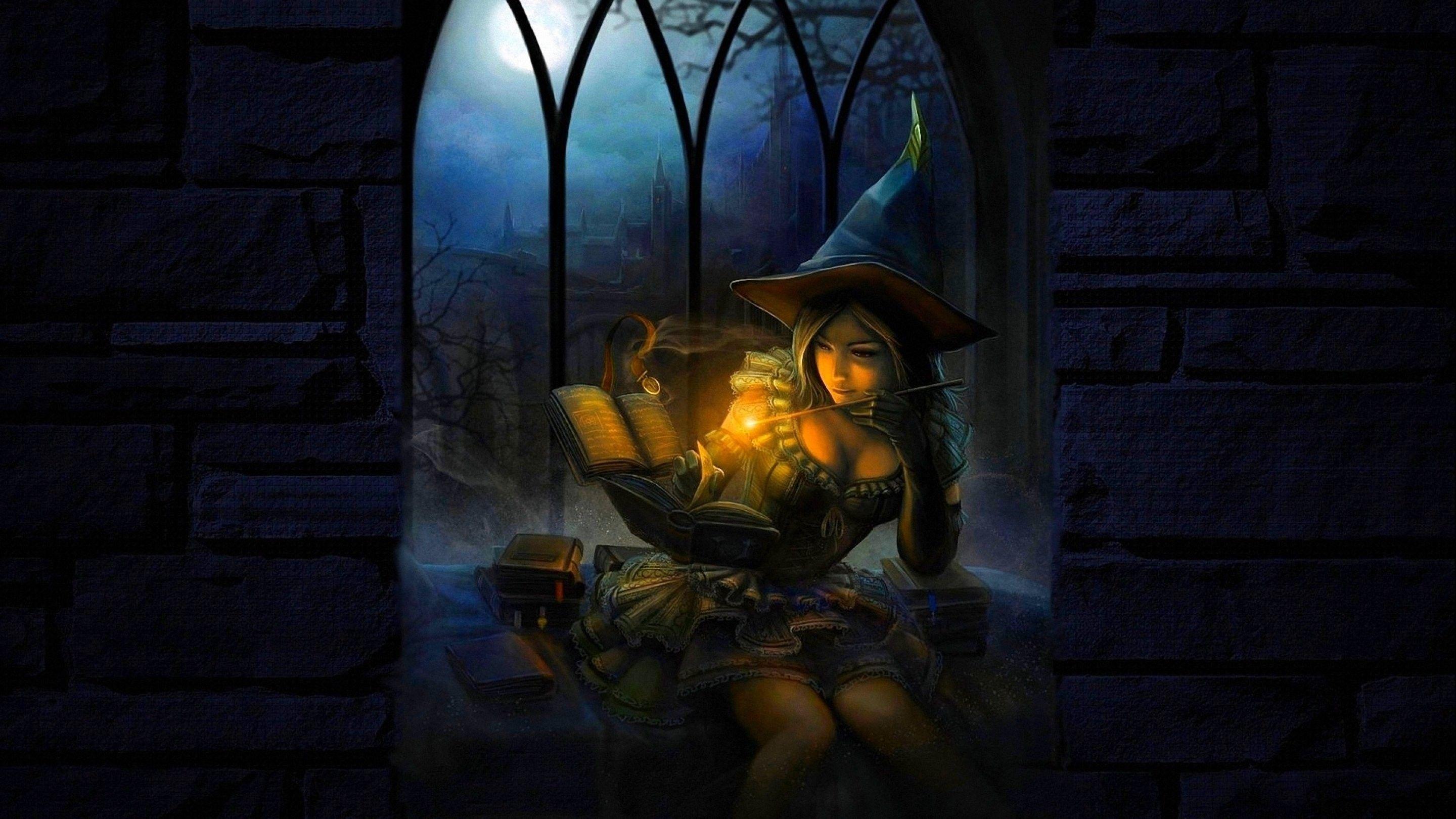 2880x1620 Dark Mage Wallpaper