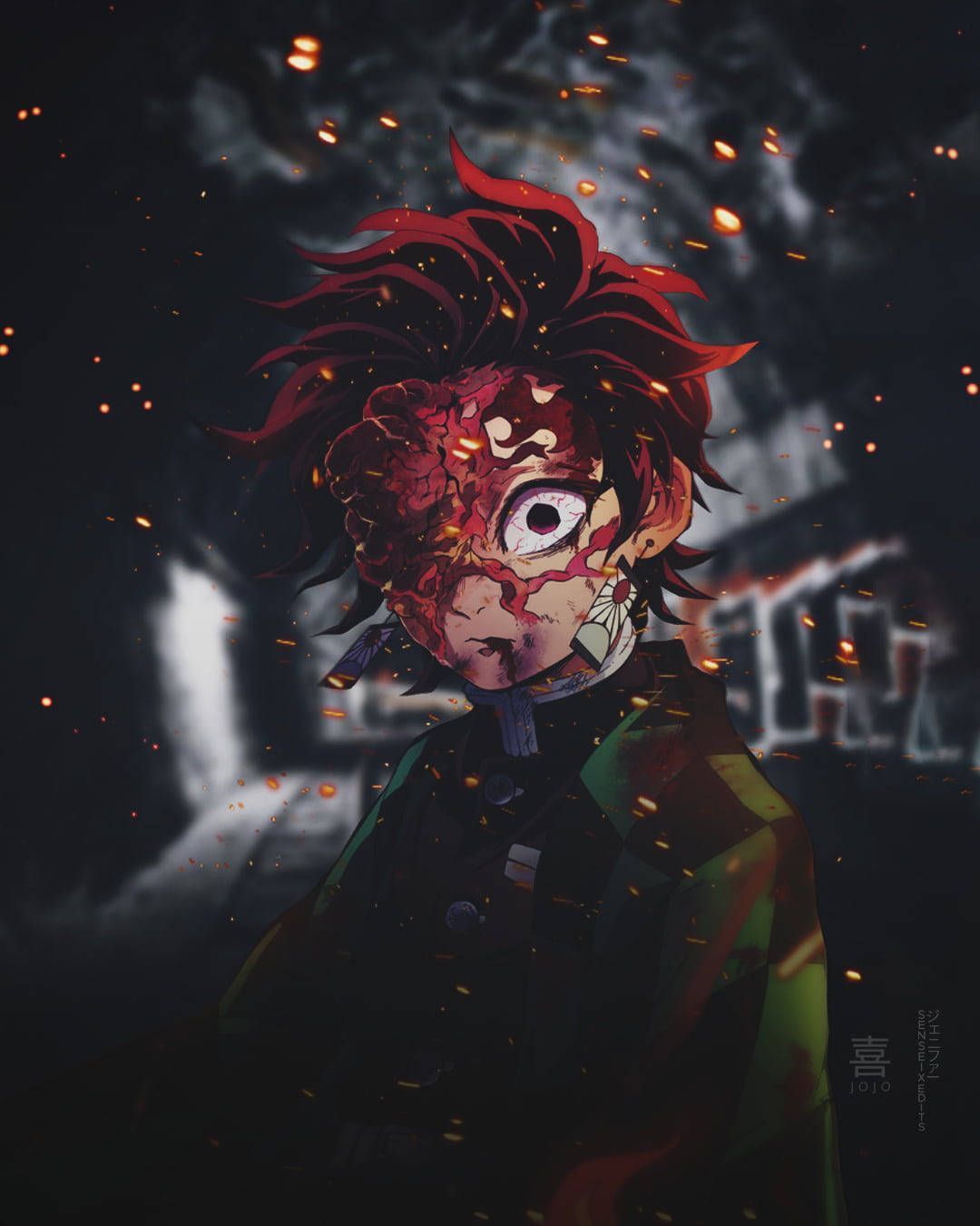 1080x1350 Download Dramatic Demon Slayer