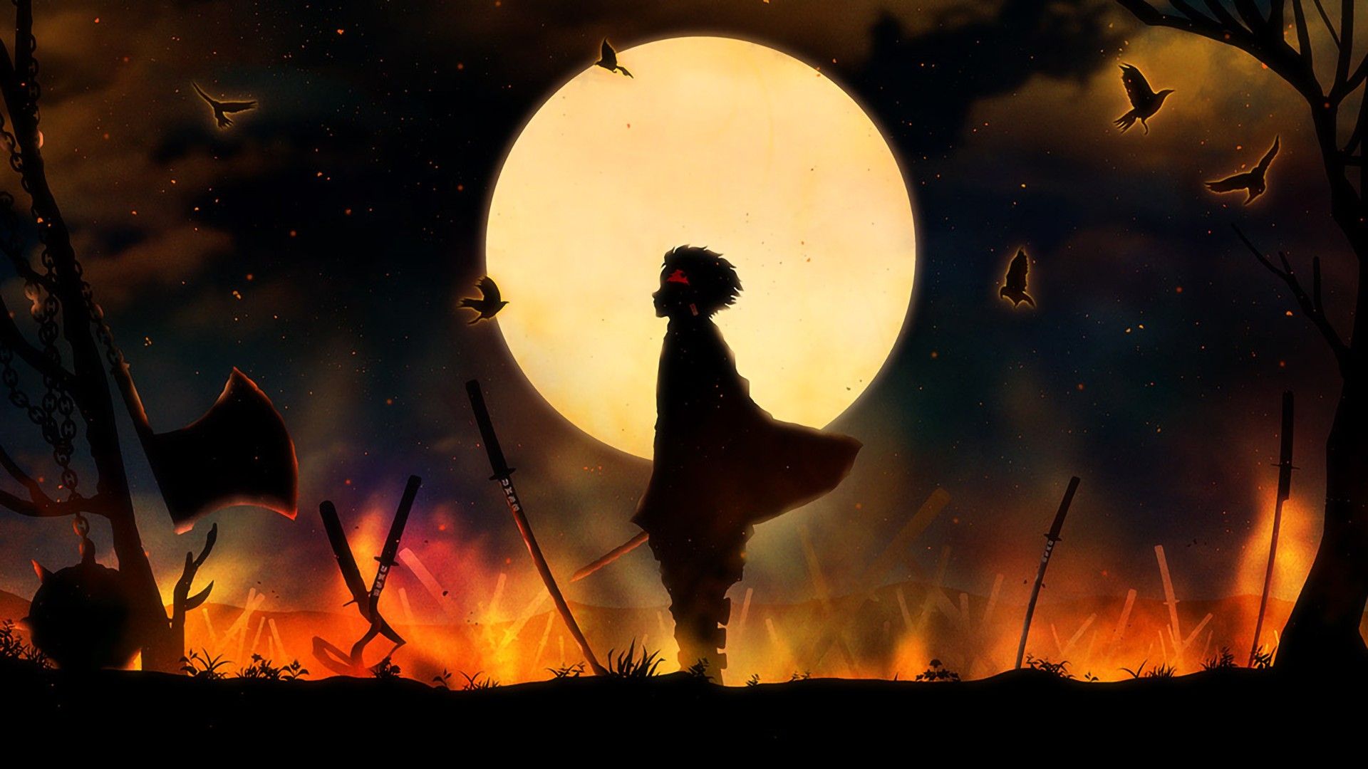 1920x1080 Demon Slayer Tanjiro Kamado Around