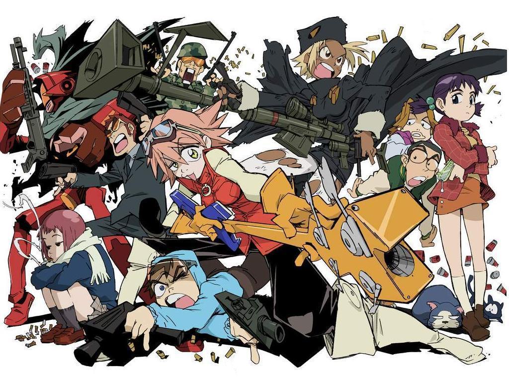 1024x768 FLCL Wallpaper