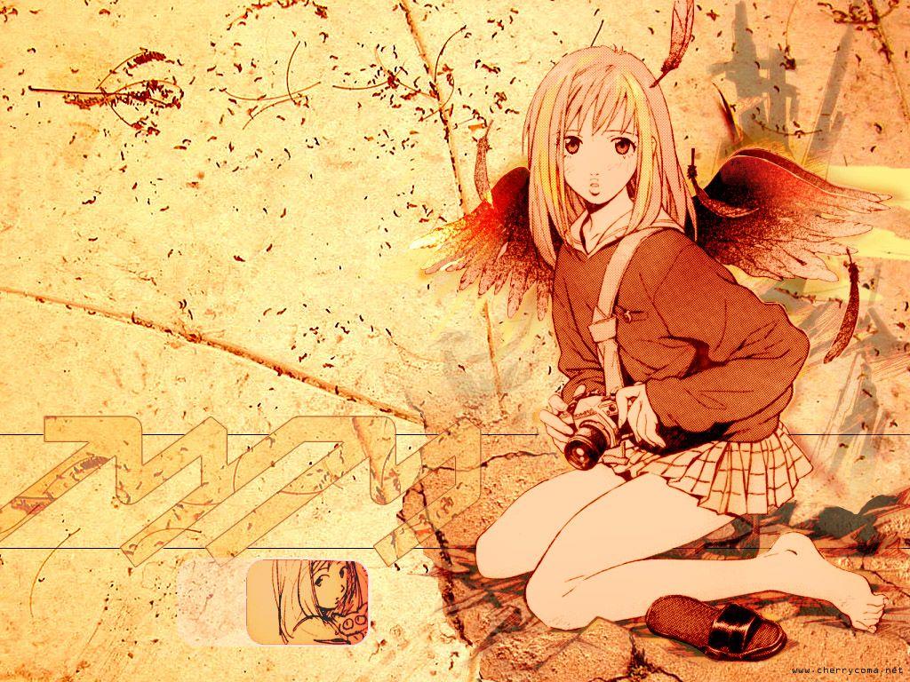 1024x768 Mamimi With Camera Fooly Cooly Wallpaper