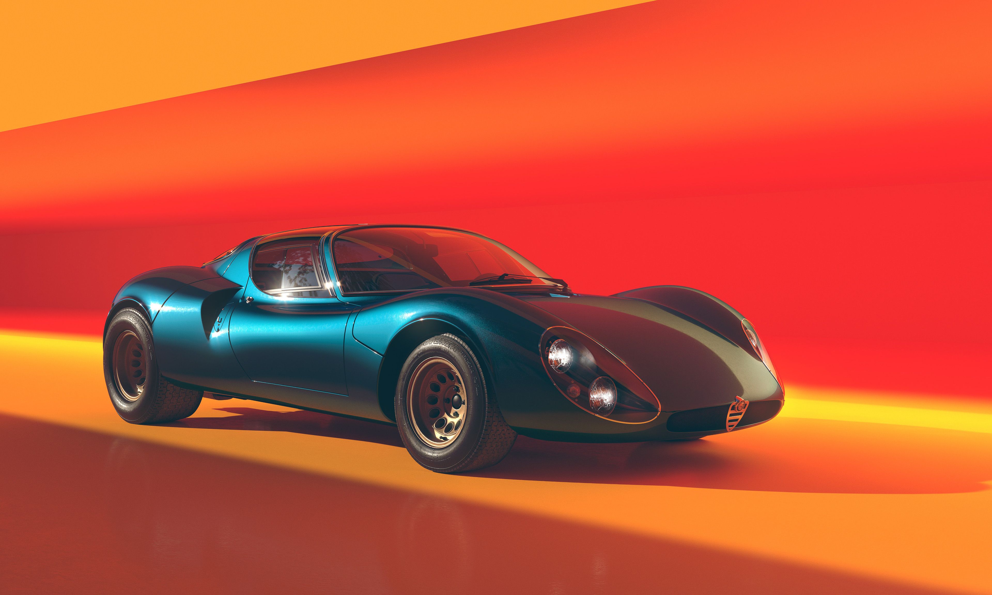 3840x2304 Download Vehicle Alfa Romeo 33 Stradale