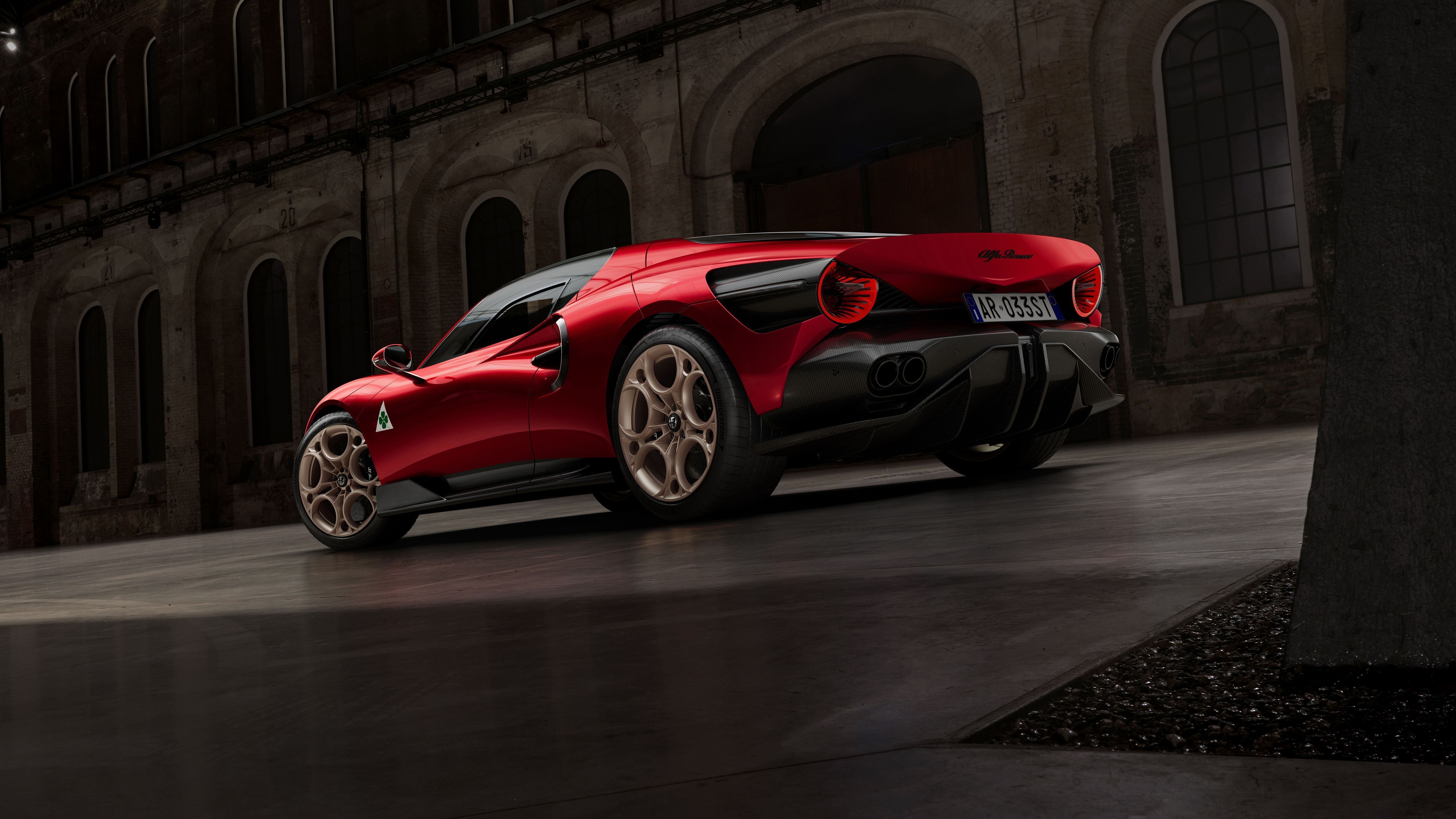 5120x2880 Alfa Romeo 33 Stradale Wallpaper