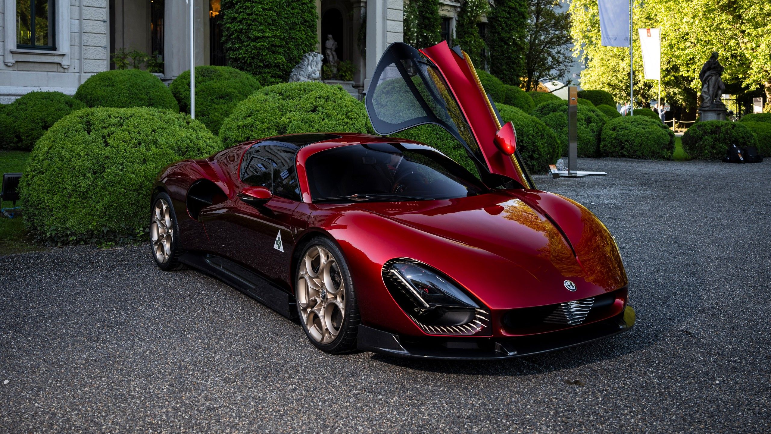 2560x1440 Alfa Romeo 33 Stradale car 4K 5K HD