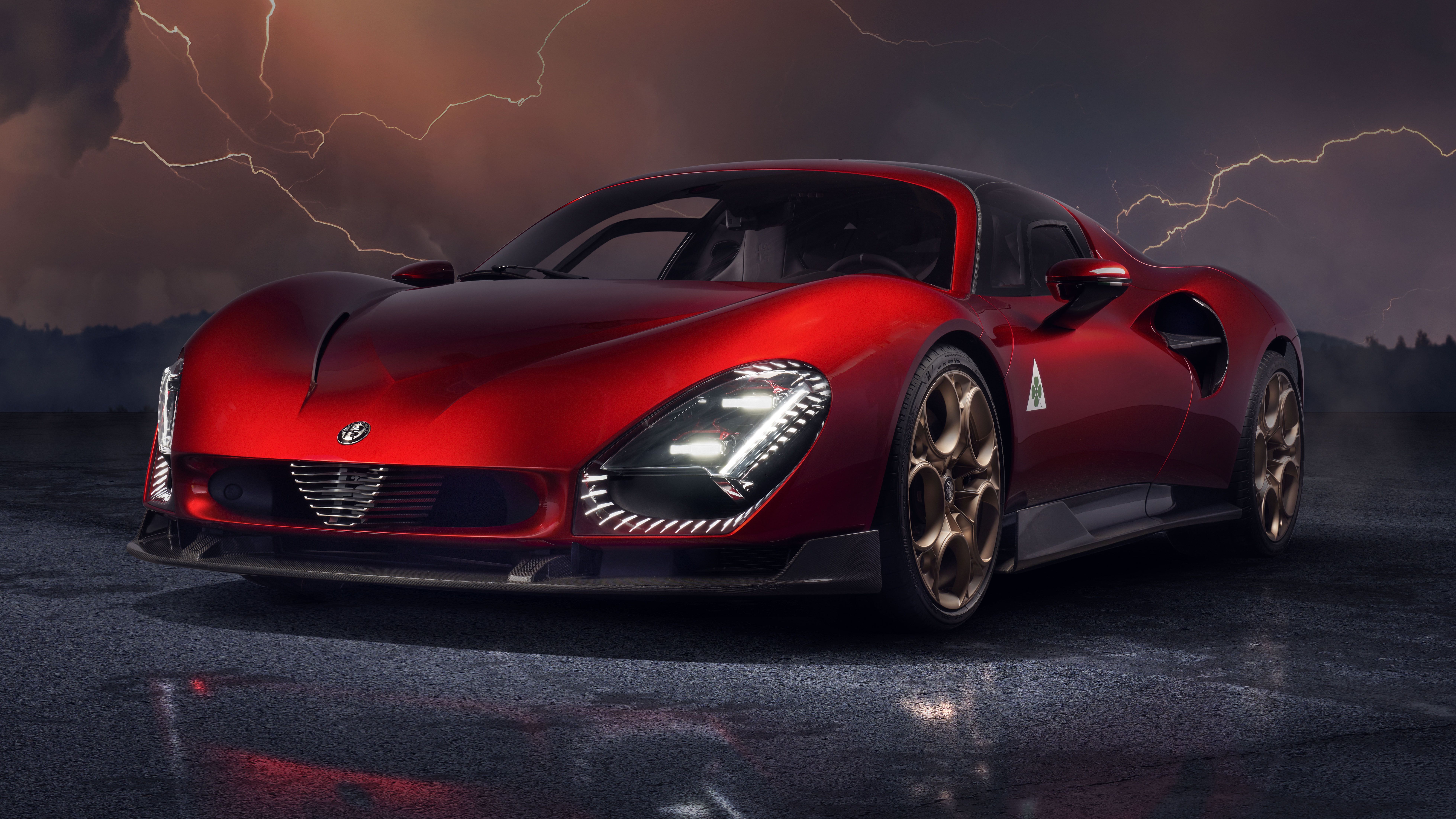 7832x4406 Is the gorgeous Alfa 33 Stradale a love
