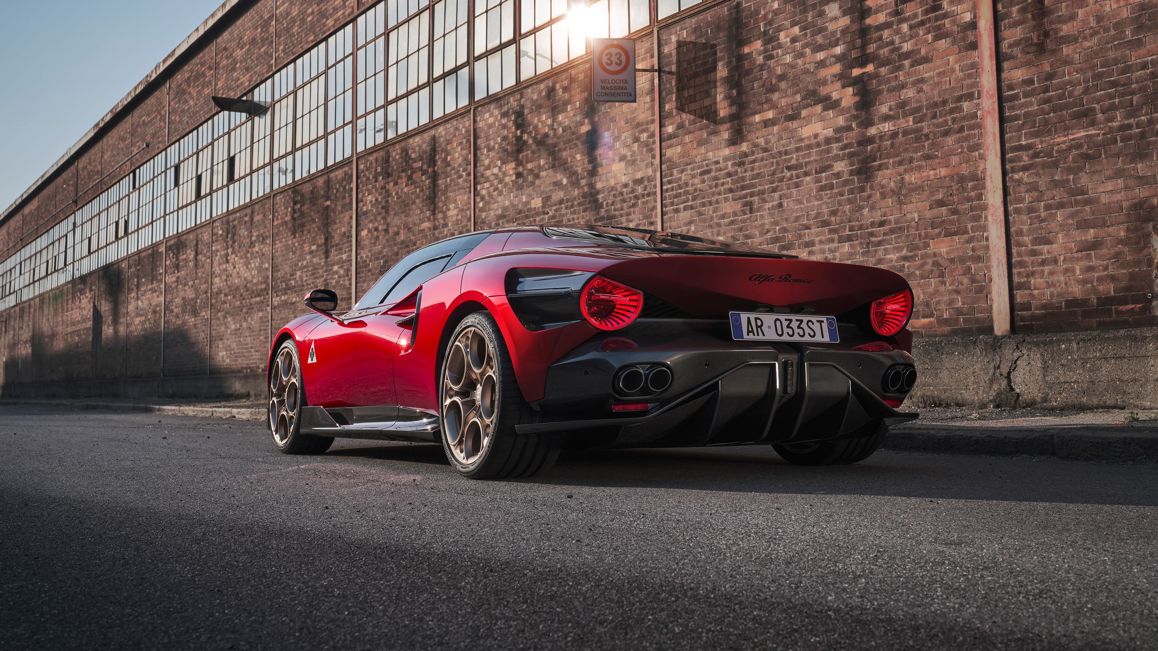 3840x2160 Alfa Romeo 33 Stradale 4K