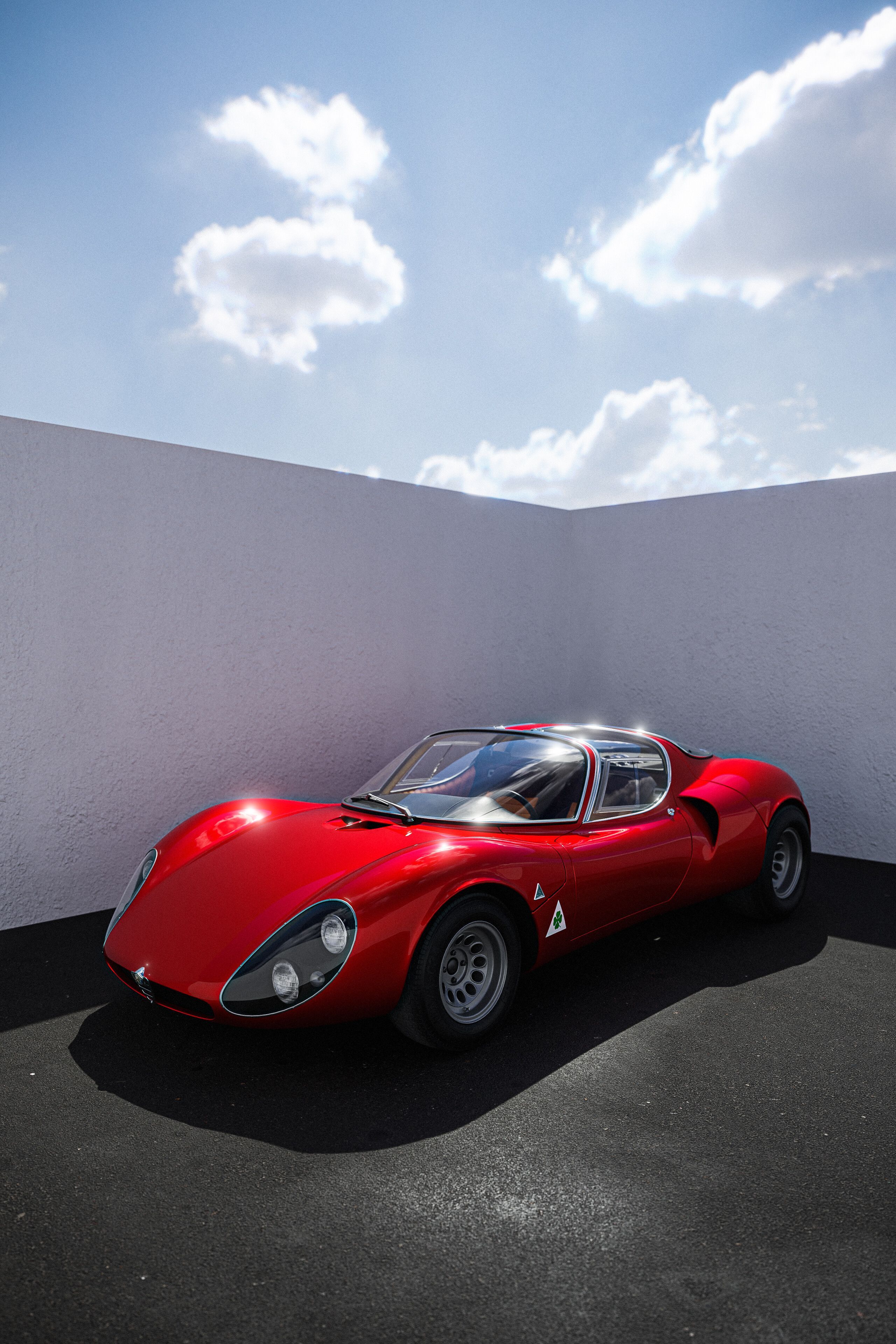 2560x3840 Alfa Romeo 33 Stradale