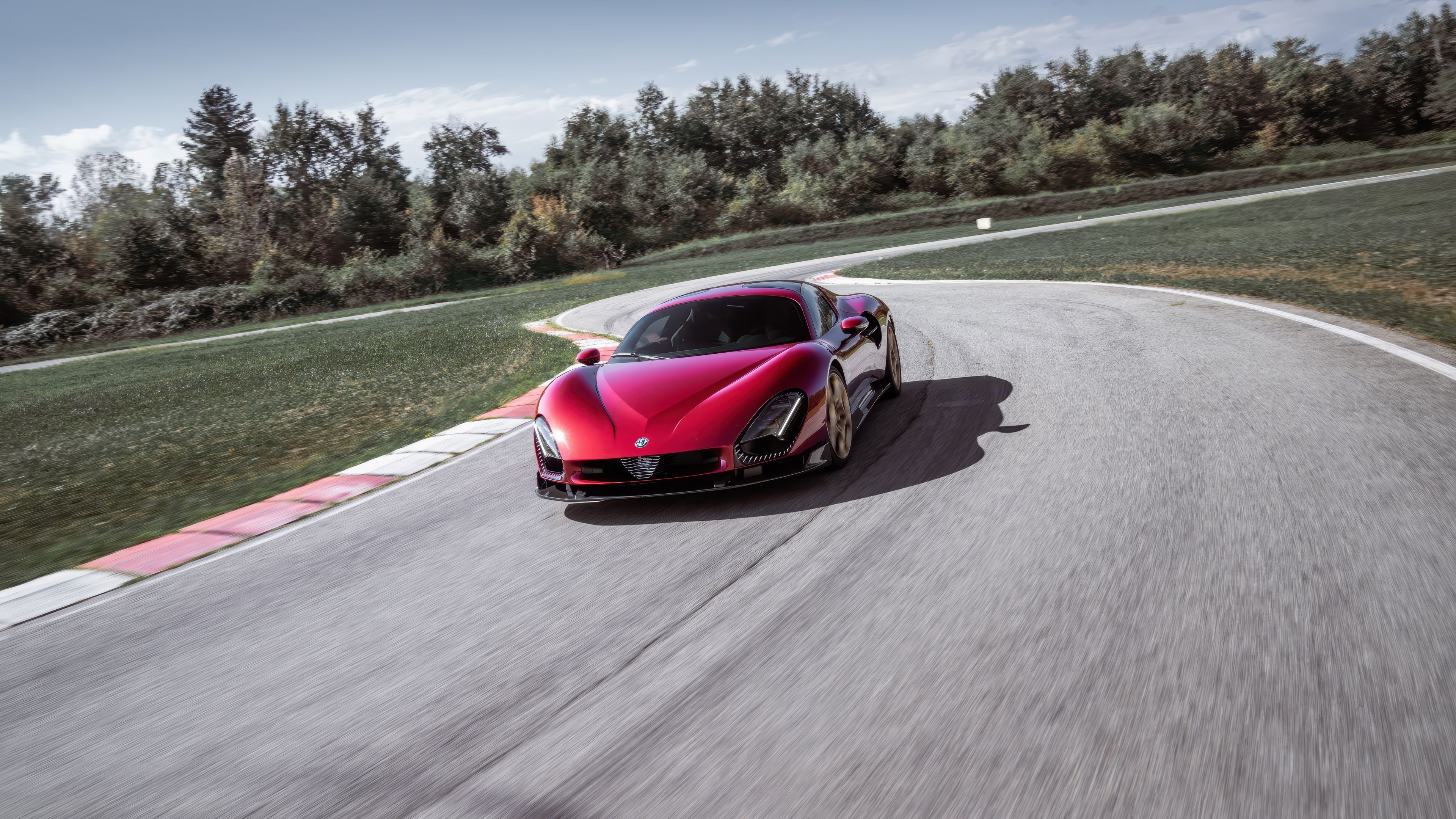 3840x2160 Alfa Romeo 33 Stradale Wallpaper 4K