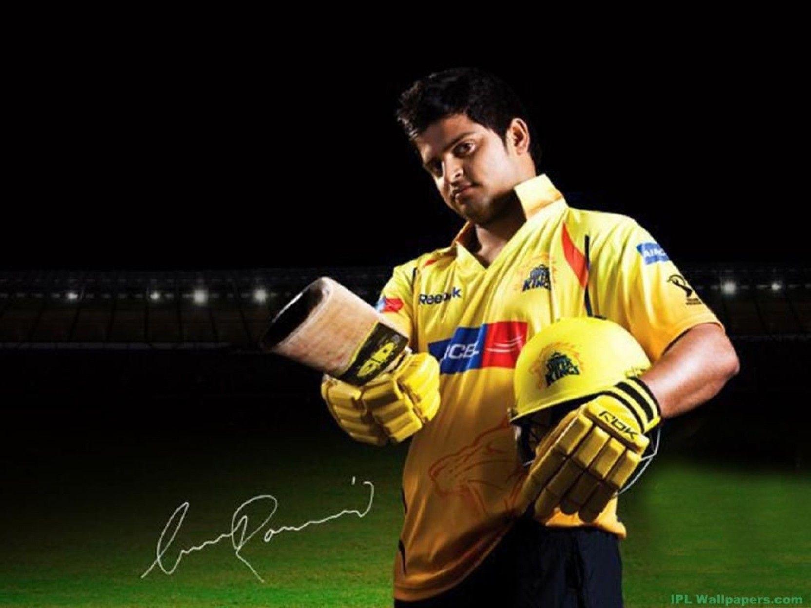 1664x1248 Suresh Raina wallpaper on fine art paper 13x19 Paper Print