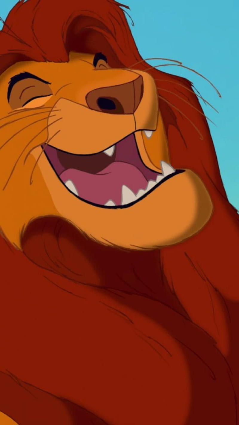 800x1422 Mufasa Lionking, disney, king, lion, HD