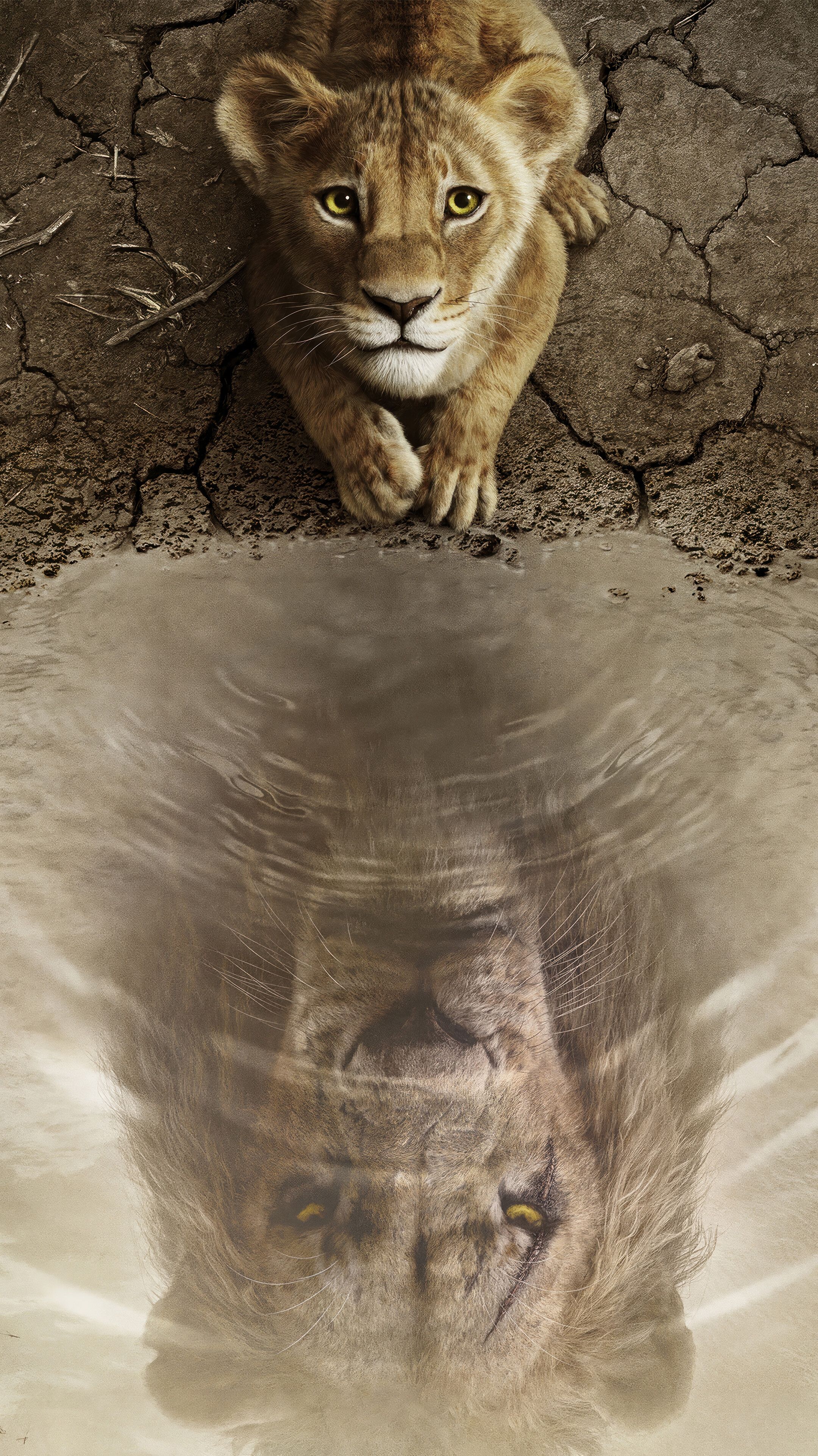 2160x3840 Mufasa The Lion King Movie Poster 4K