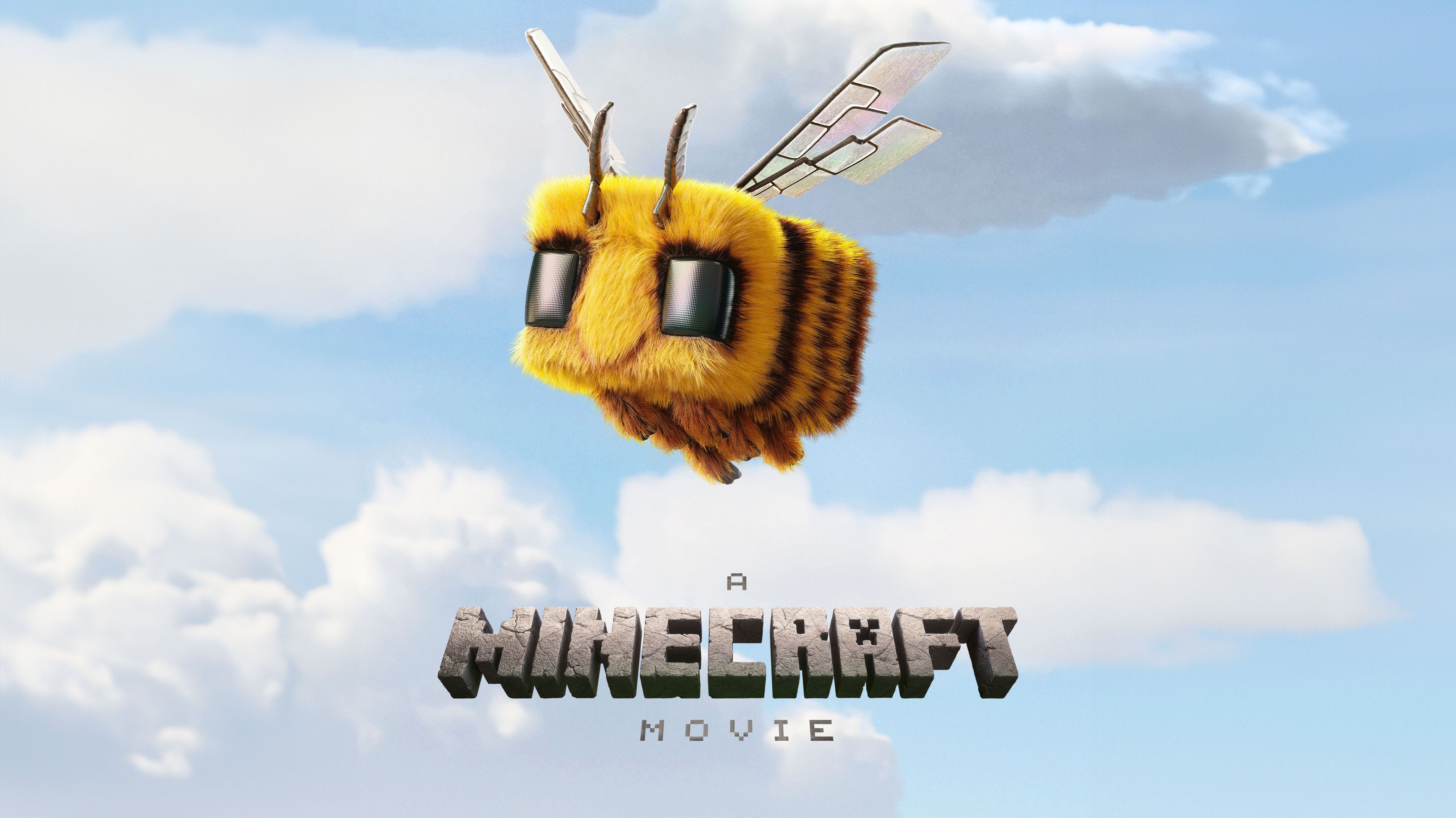 3840x2160 A Minecraft Movie Wallpaper 4K, Bee, 5K
