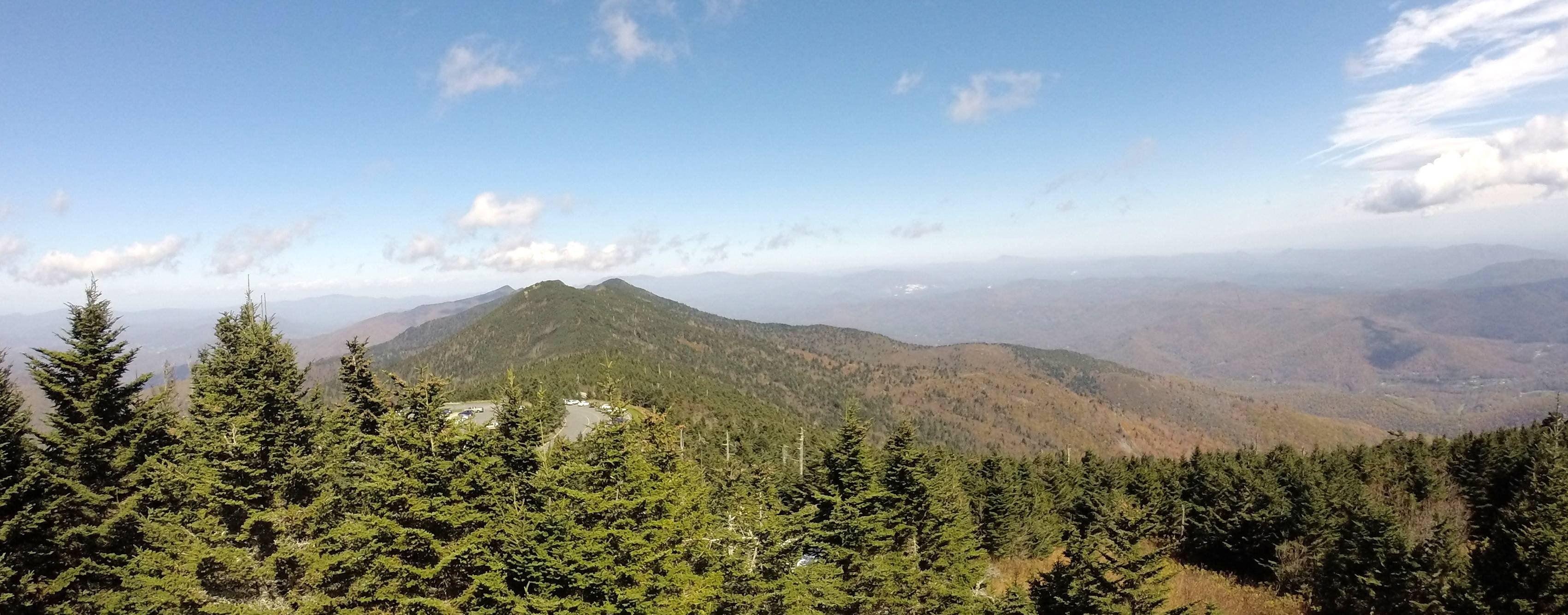 3401x1335 Mt. Mitchell Summit NC Point .