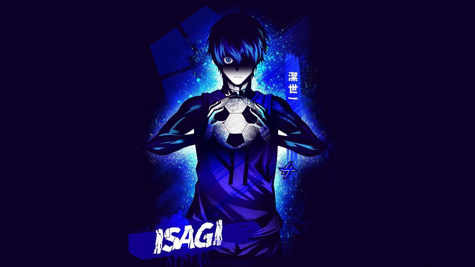 1920x1080 Yoichi Isagi Wallpaper 4K, Blue