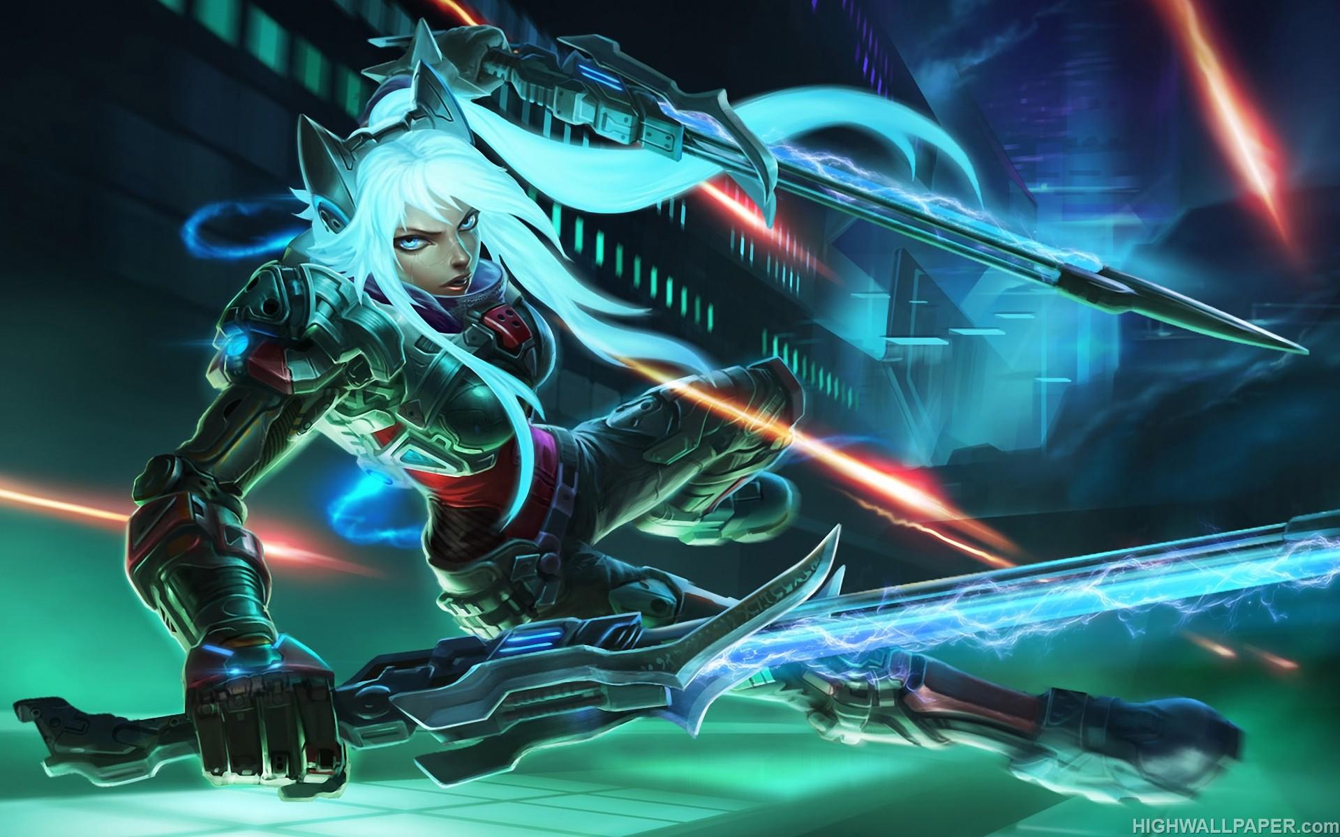 1920x1200 Fantasy Cat Girl HD Wallpaper