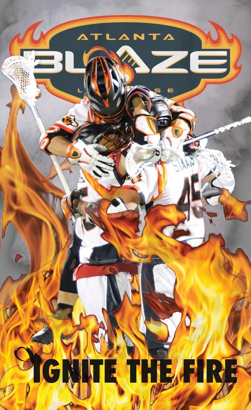 852x1392 Atlanta Blaze Phone Wallpaper