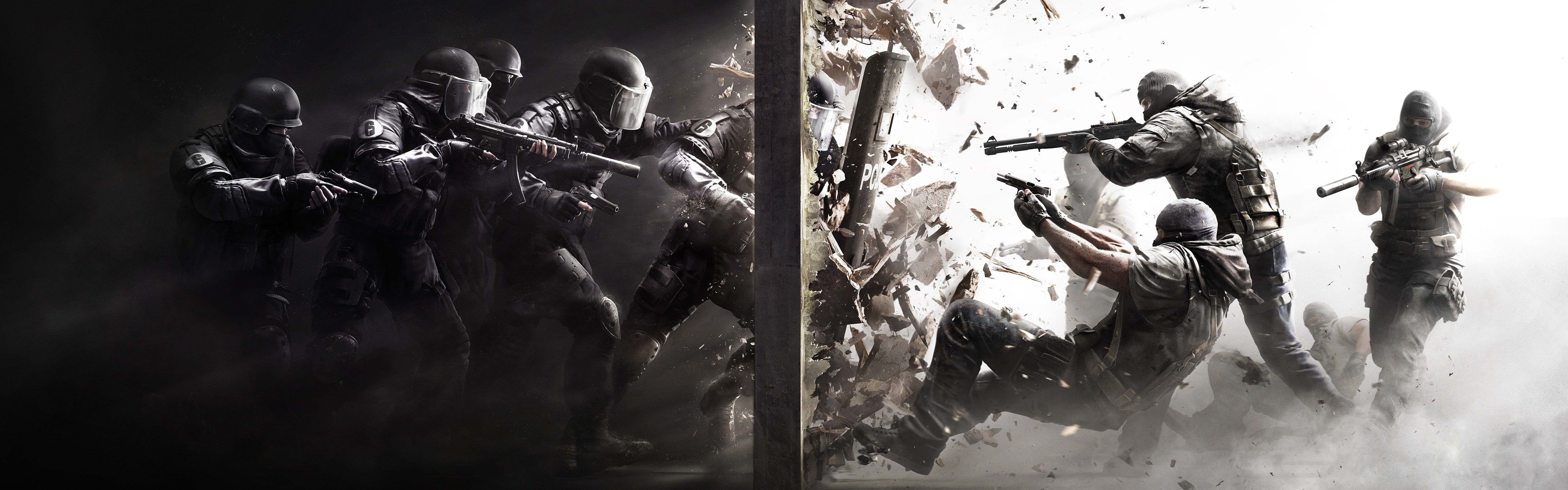 5120x1600 Dual Monitors, Assault Rifle