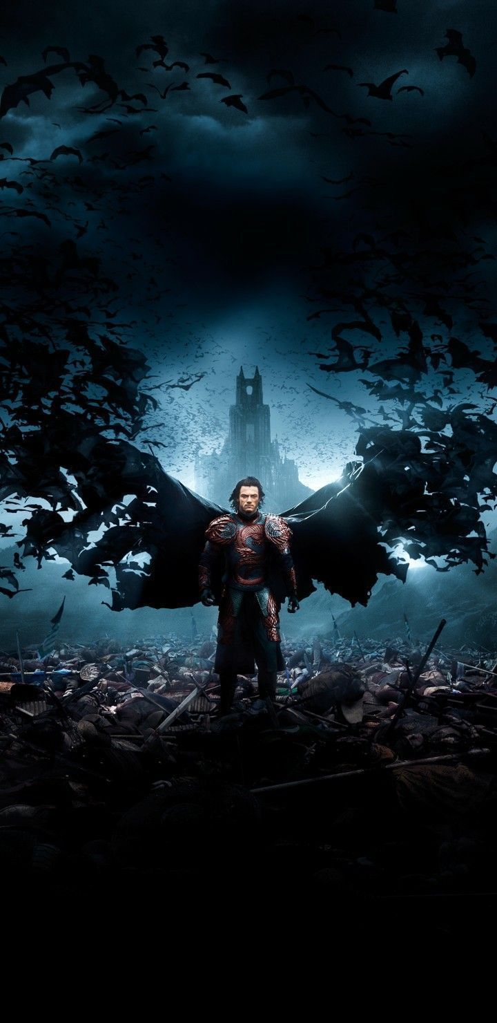 720x1480 Dracula Untold Textless Movie Poster