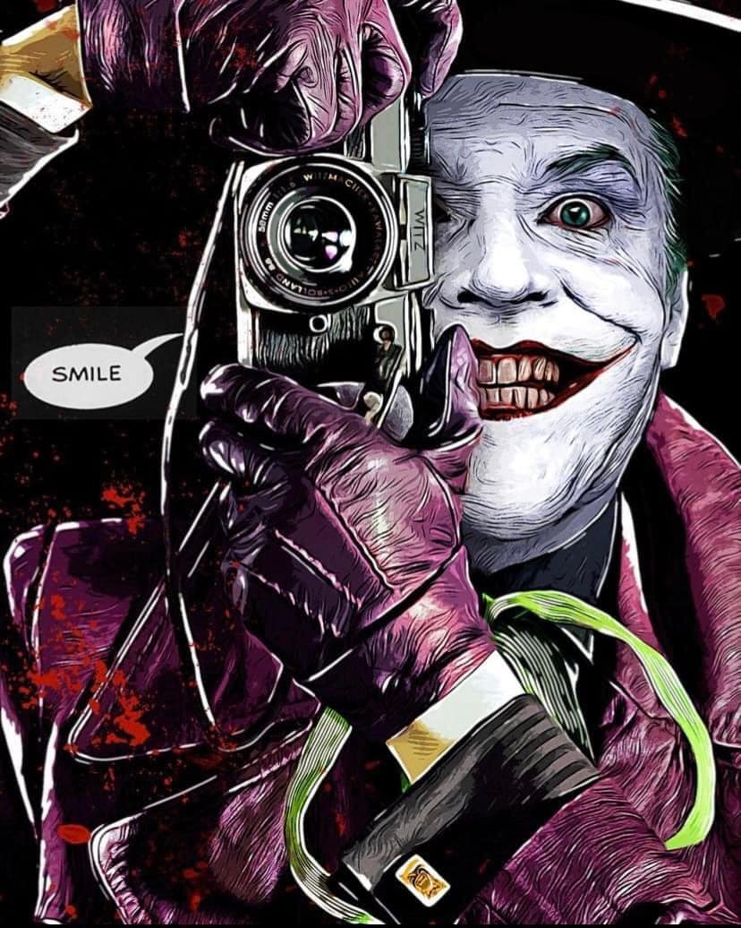 828x1036 Joker (1989) The Killing Joke homage