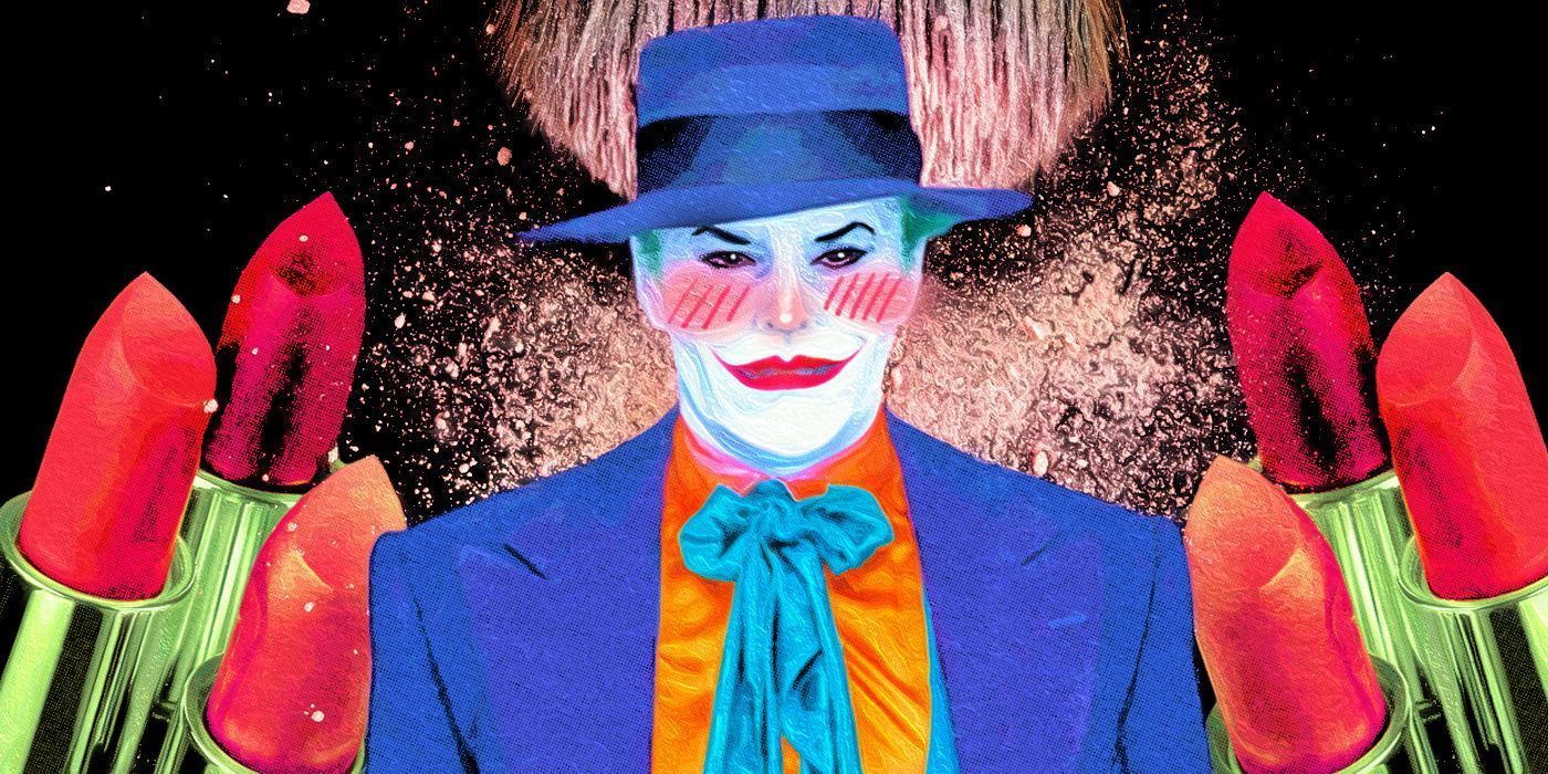 1400x700 Joker Makeup in 'Batman