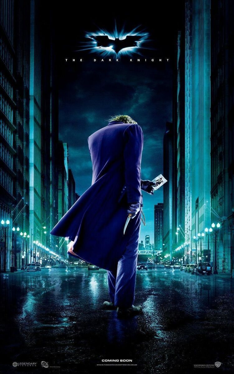 751x1200 Dark Knight Movie Poster Print 11X17
