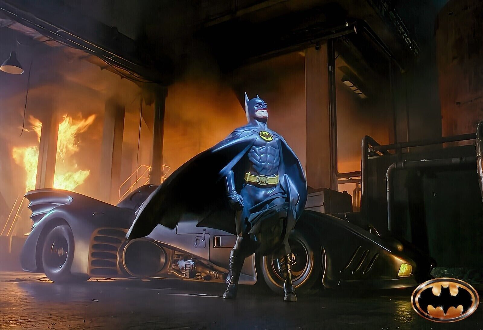 1600x1094 Batman Movie Poster 11X17 Michael