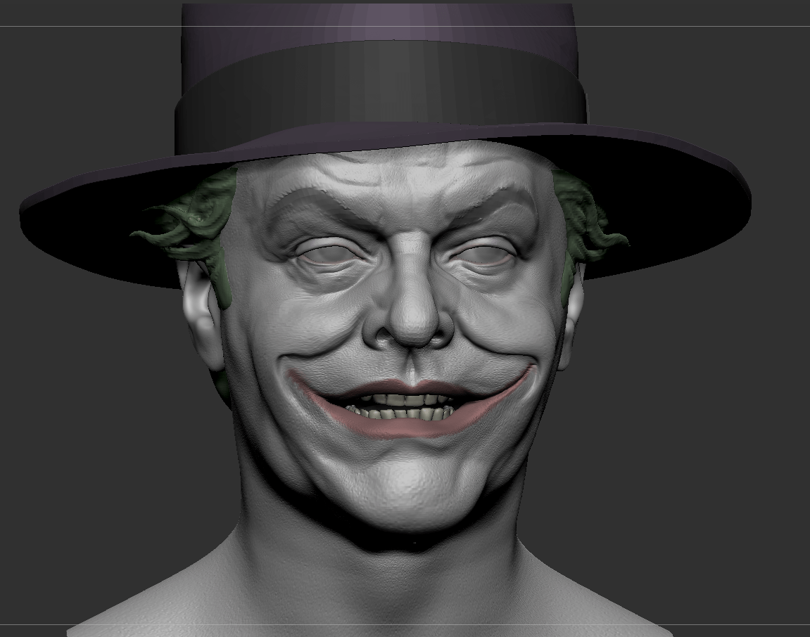 1151x906 Jack Nicholson 'Batman' 1989 Headsculpt