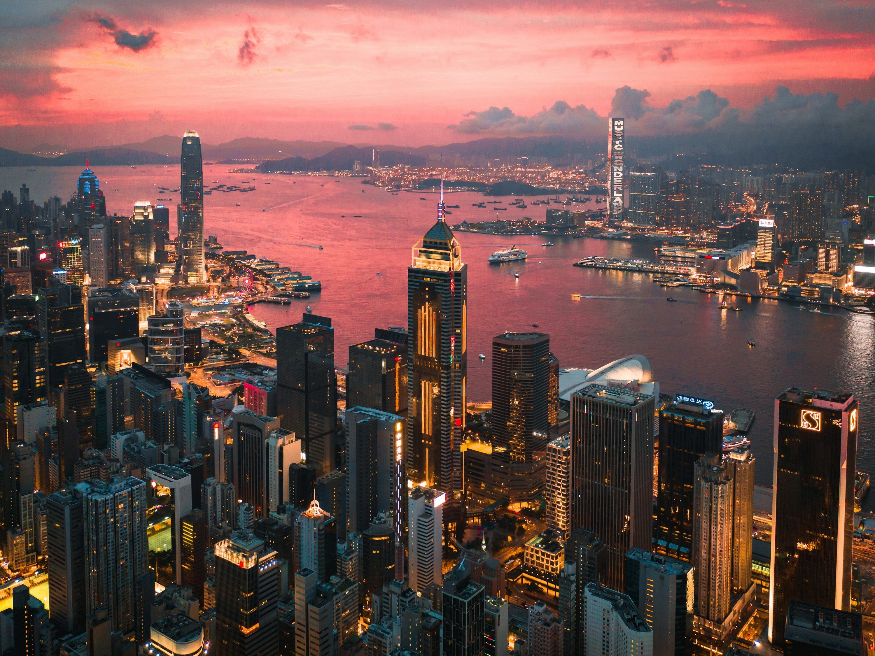 3000x2250 Victoria Harbour Picture. Download