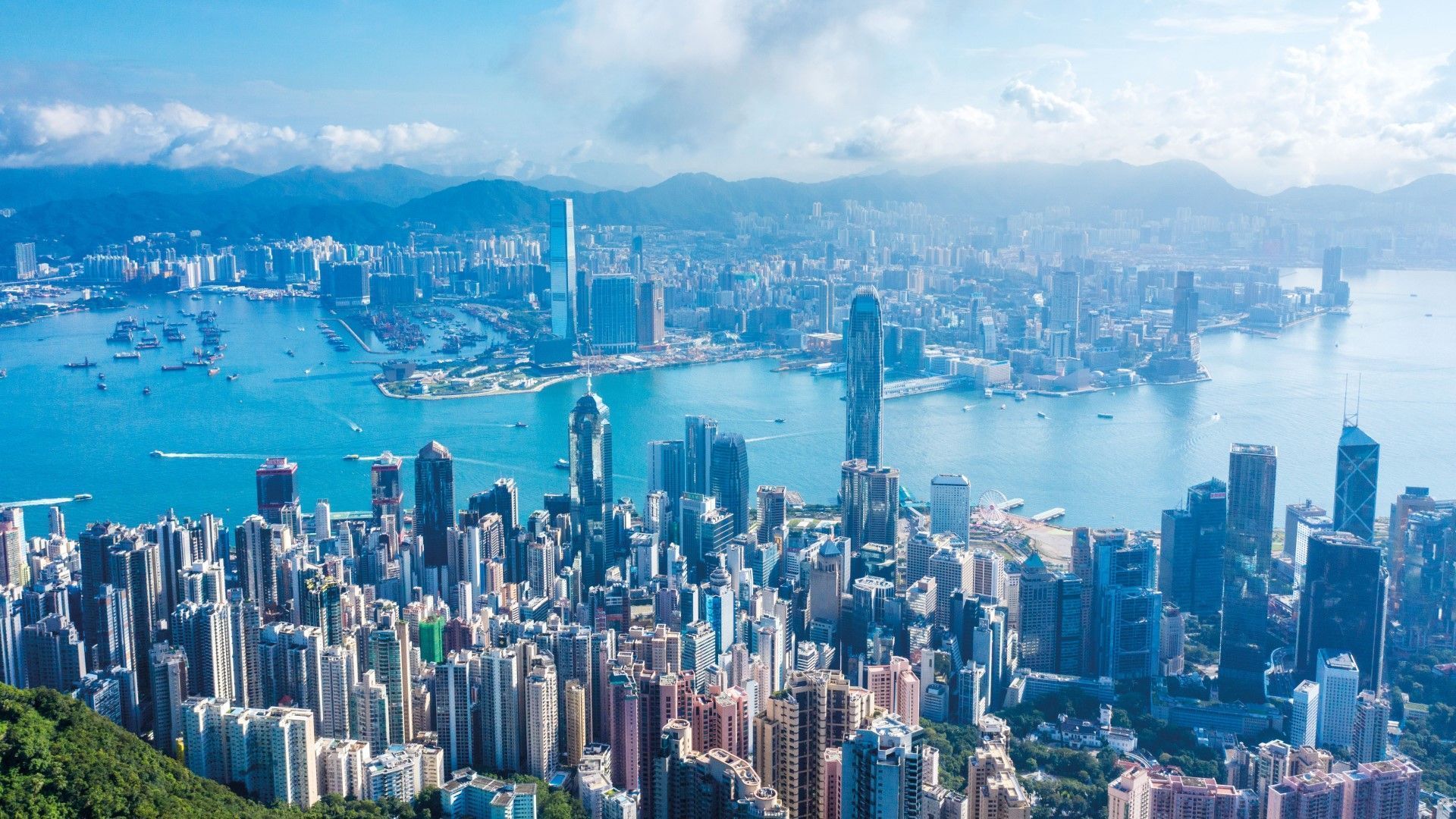 1920x1080 spots to marvel at Victoria Harbour