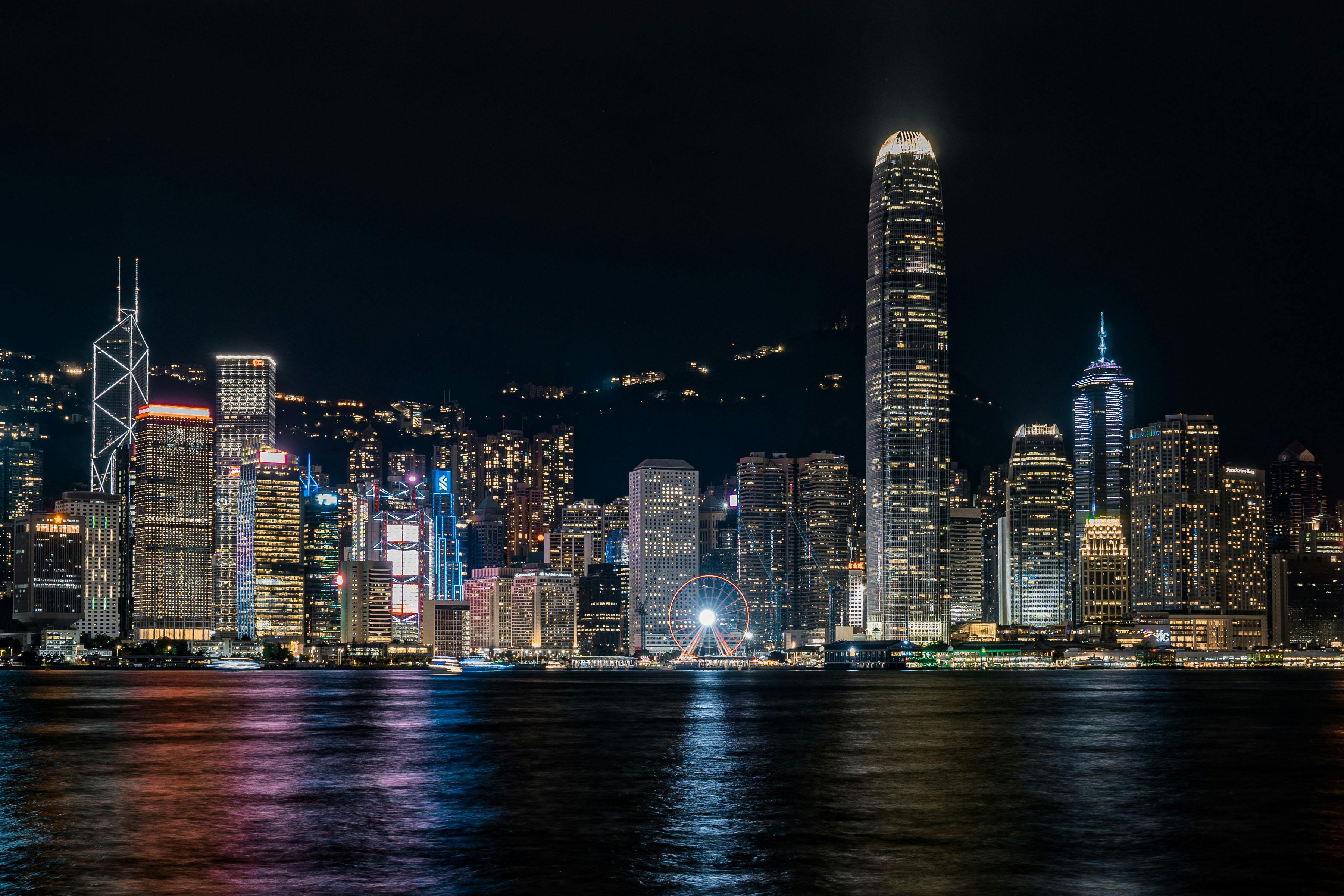 3602x2401 Victoria Harbour of Hong Kong in