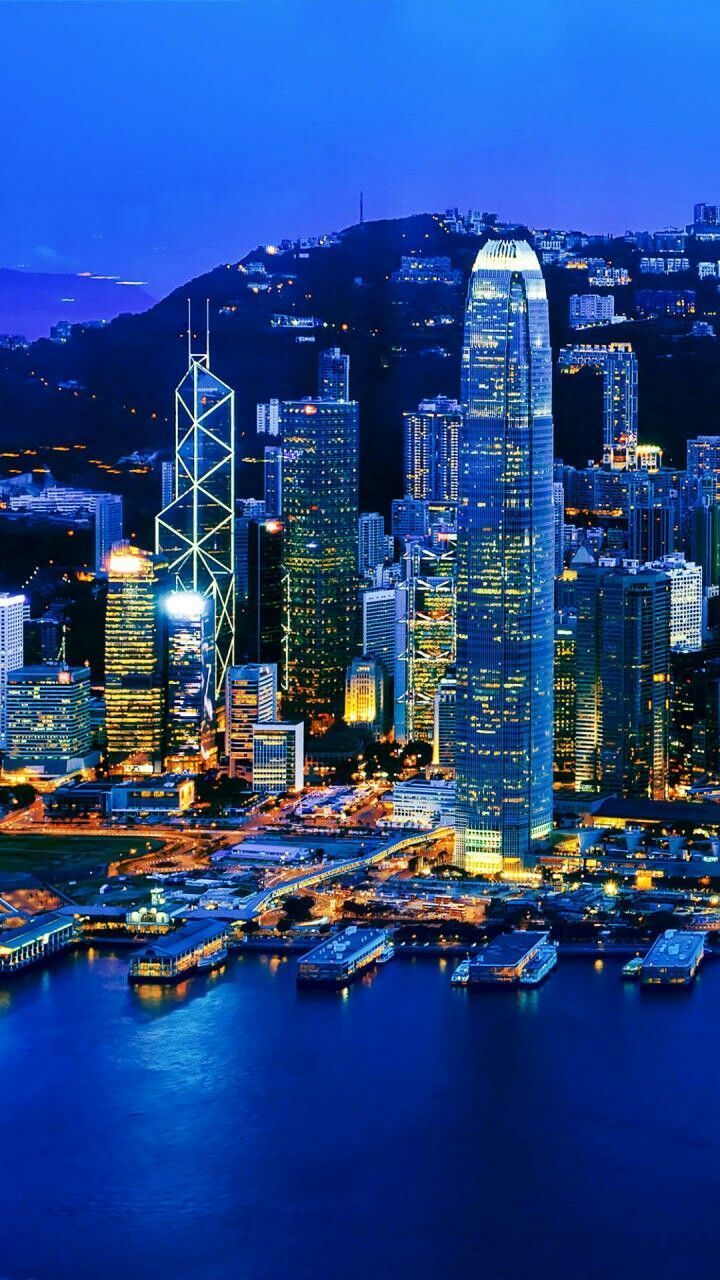 720x1280 Victoria Harbour, Hong Kong