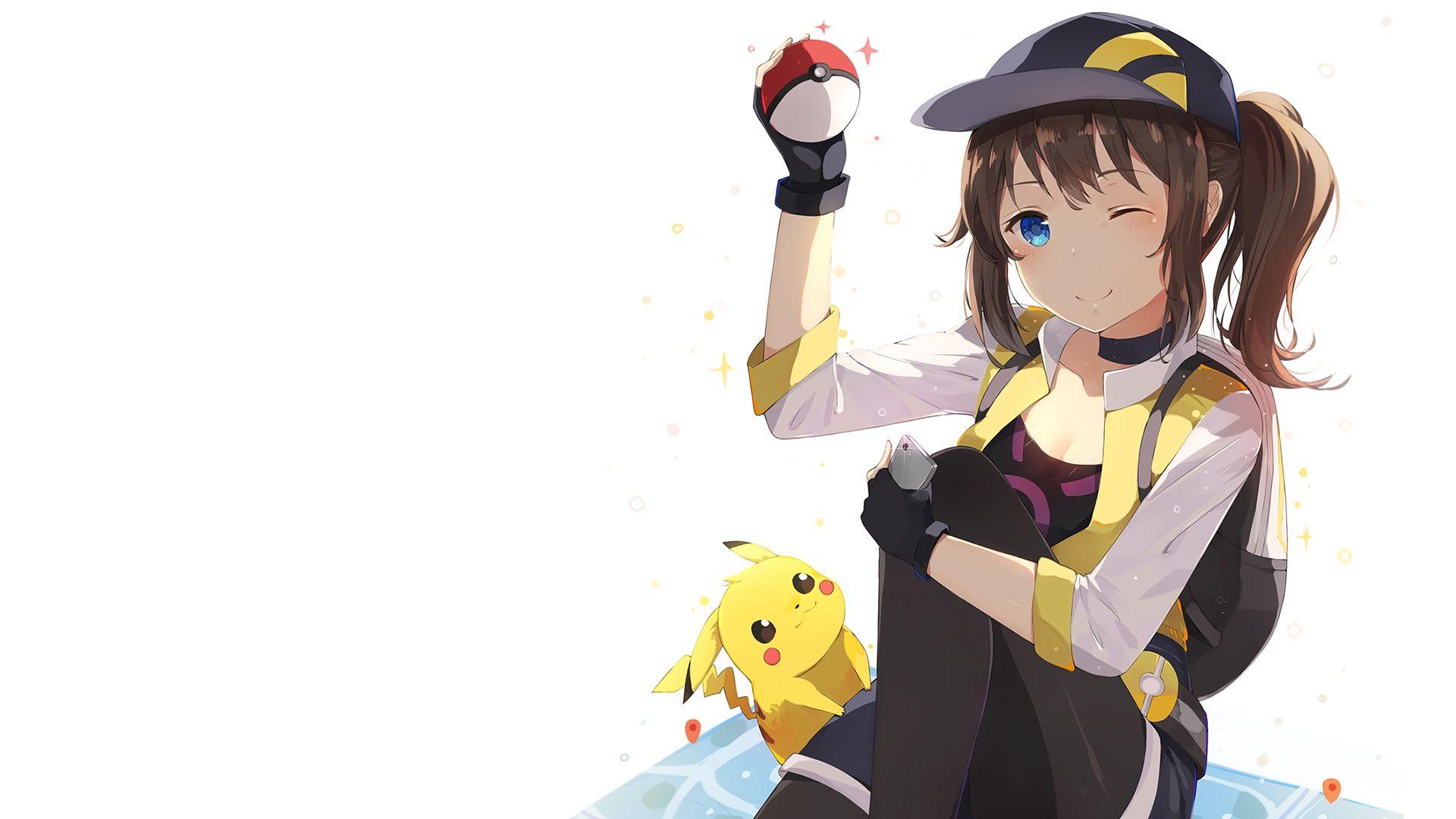 Female Pokemon Trainer Wallpapers Top Free Female Pokemon Trainer Backgrounds Wallpaperaccess 0919