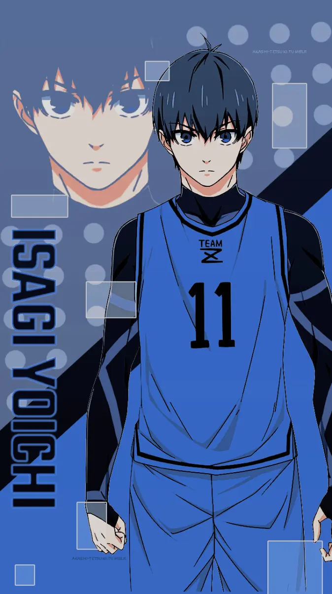 674x1205 Isagi Blue Lock wallpaper