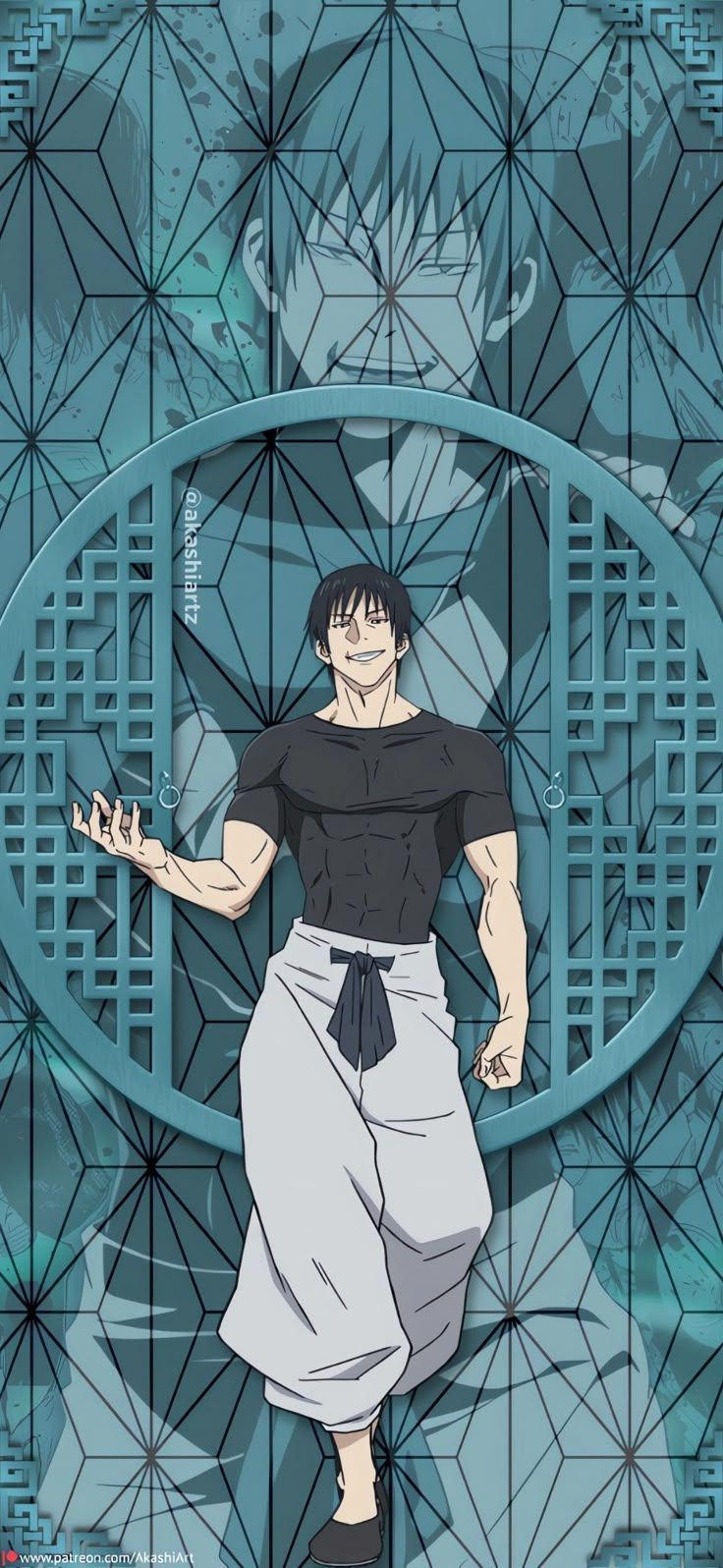 736x1596 Toji Fushiguro