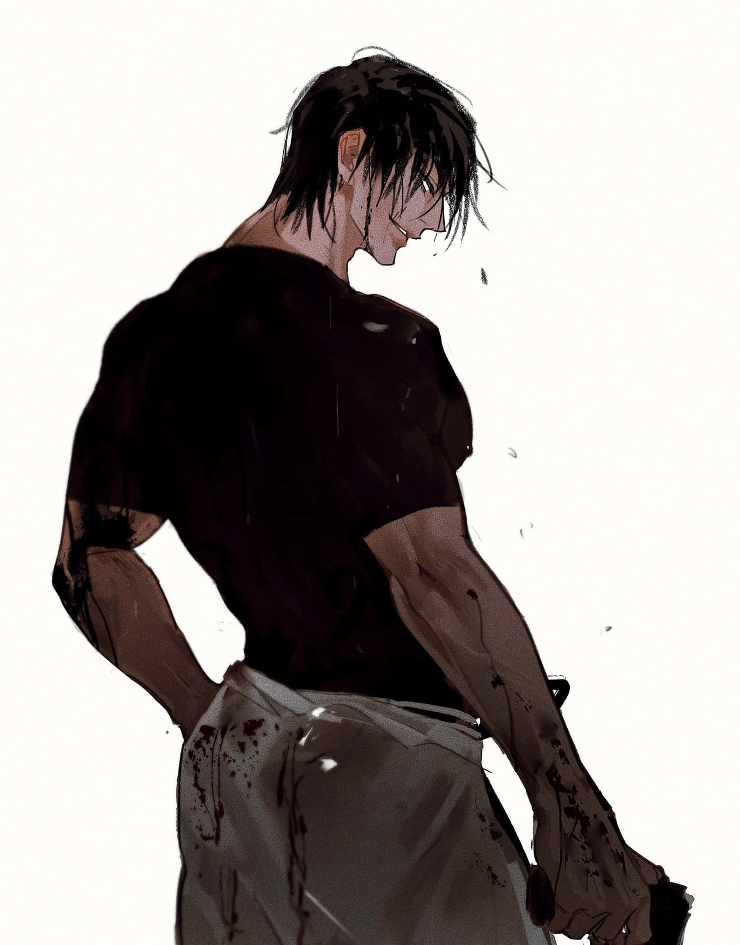 1505x1920 Toji Fushiguro Phone Wallpaper