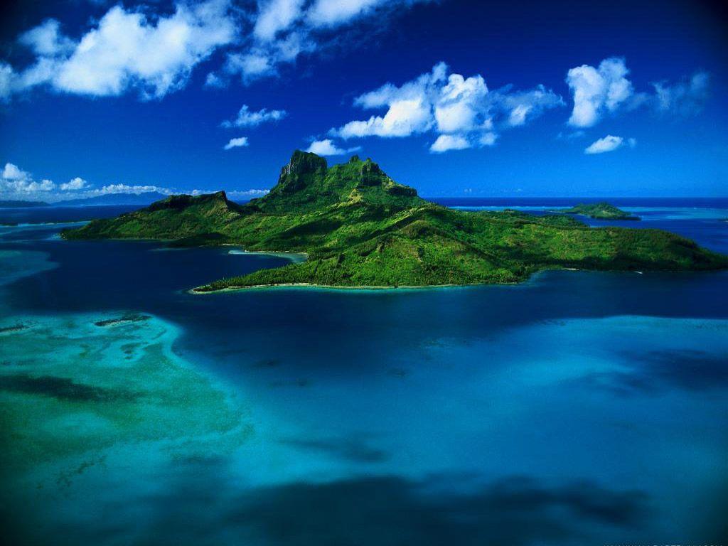 1024x768 Tahiti Wallpaper, Art Print, Wallpaper