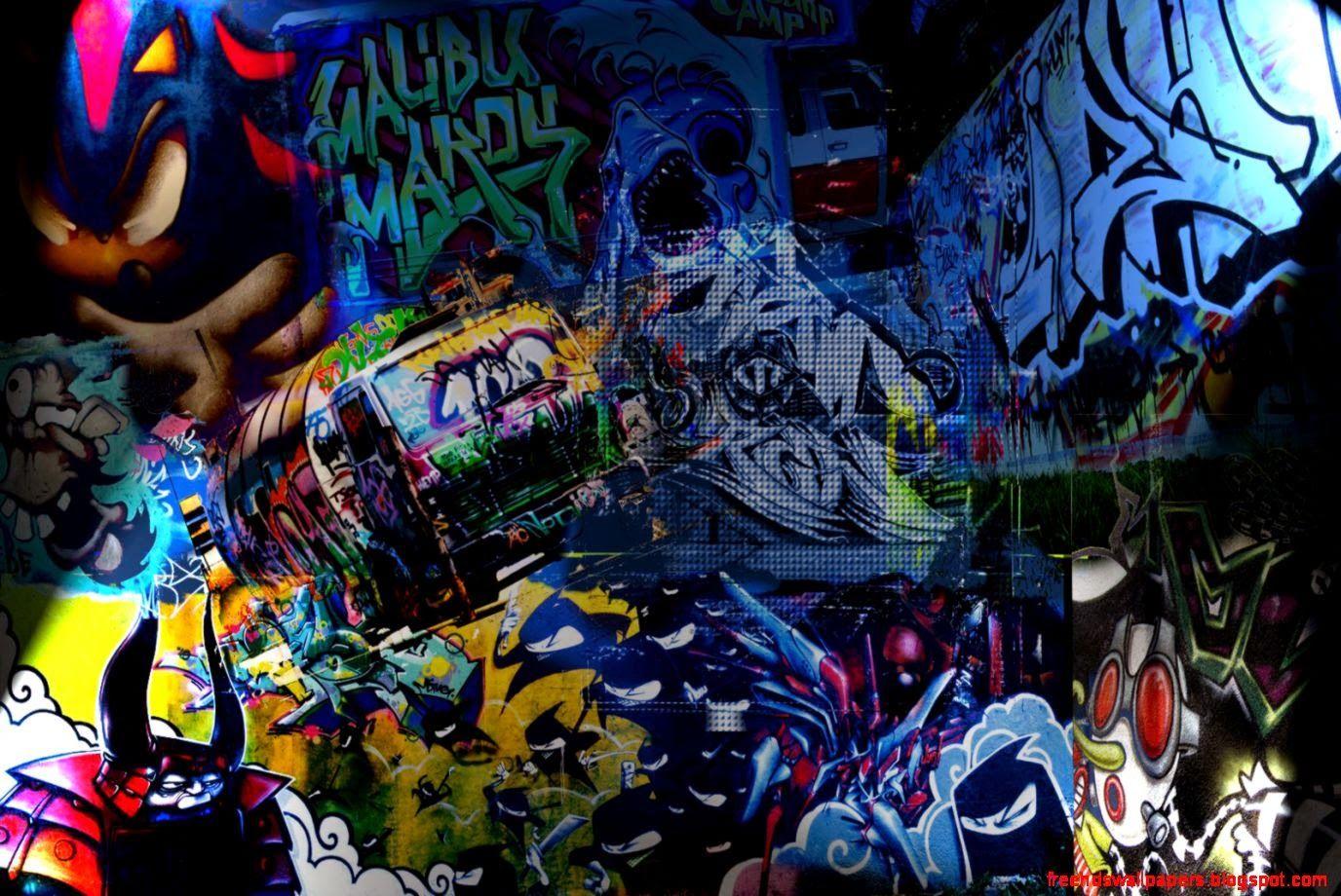 1376x920 Graffiti Abstract Cool HD