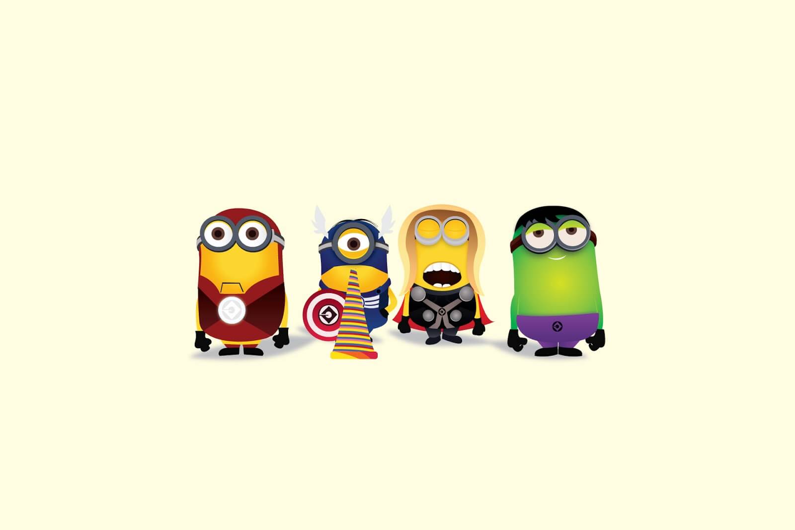Minions Avengers Wallpapers  Wallpaper Cave