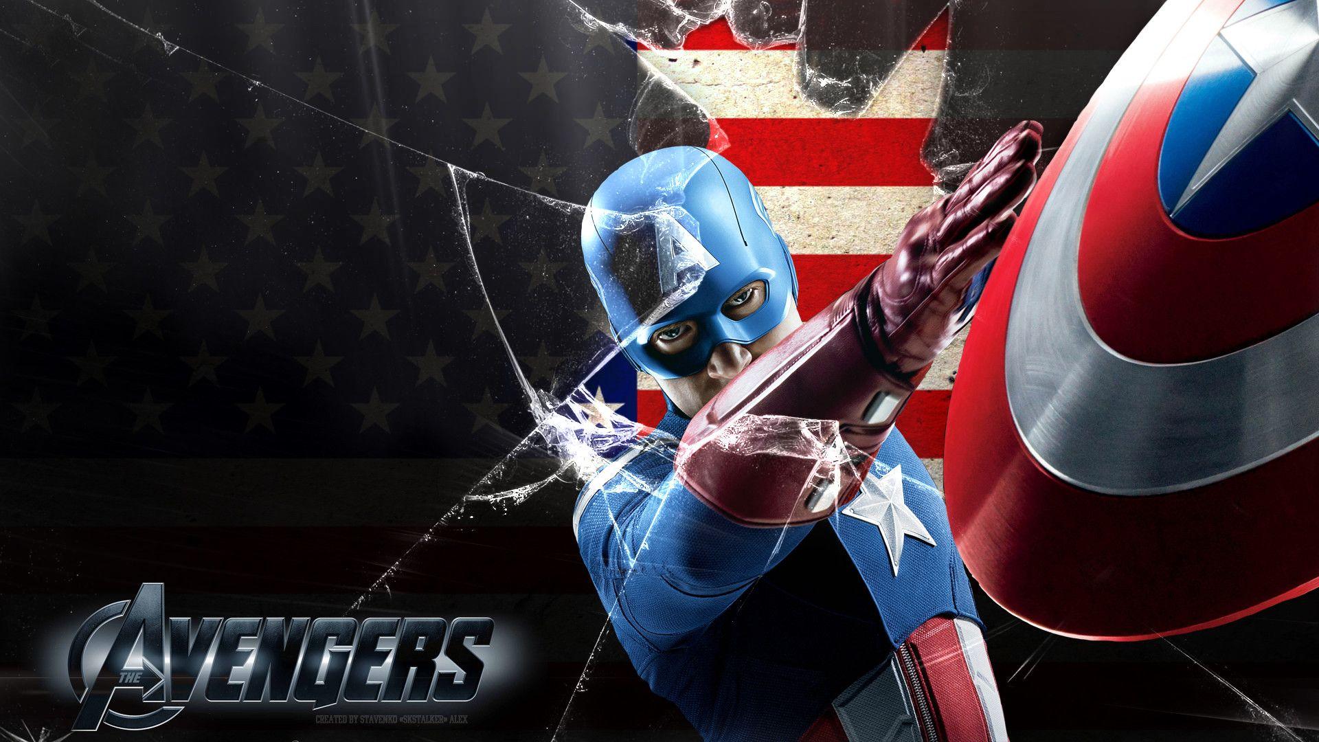 1920x1080 Captain America Shield Wallpaper HD