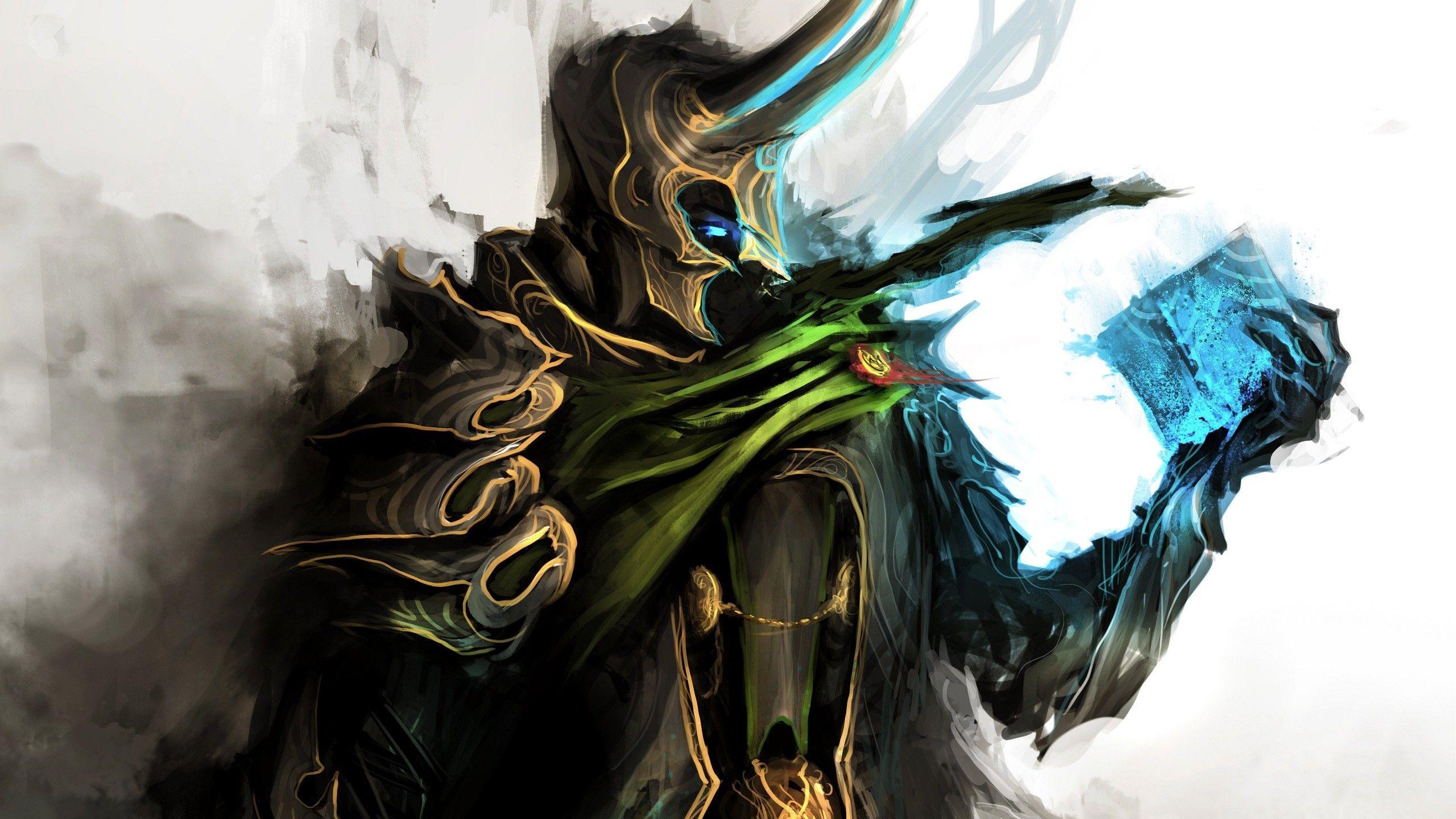 2560x1440 The Avengers Wallpaper Loki And Tesseract
