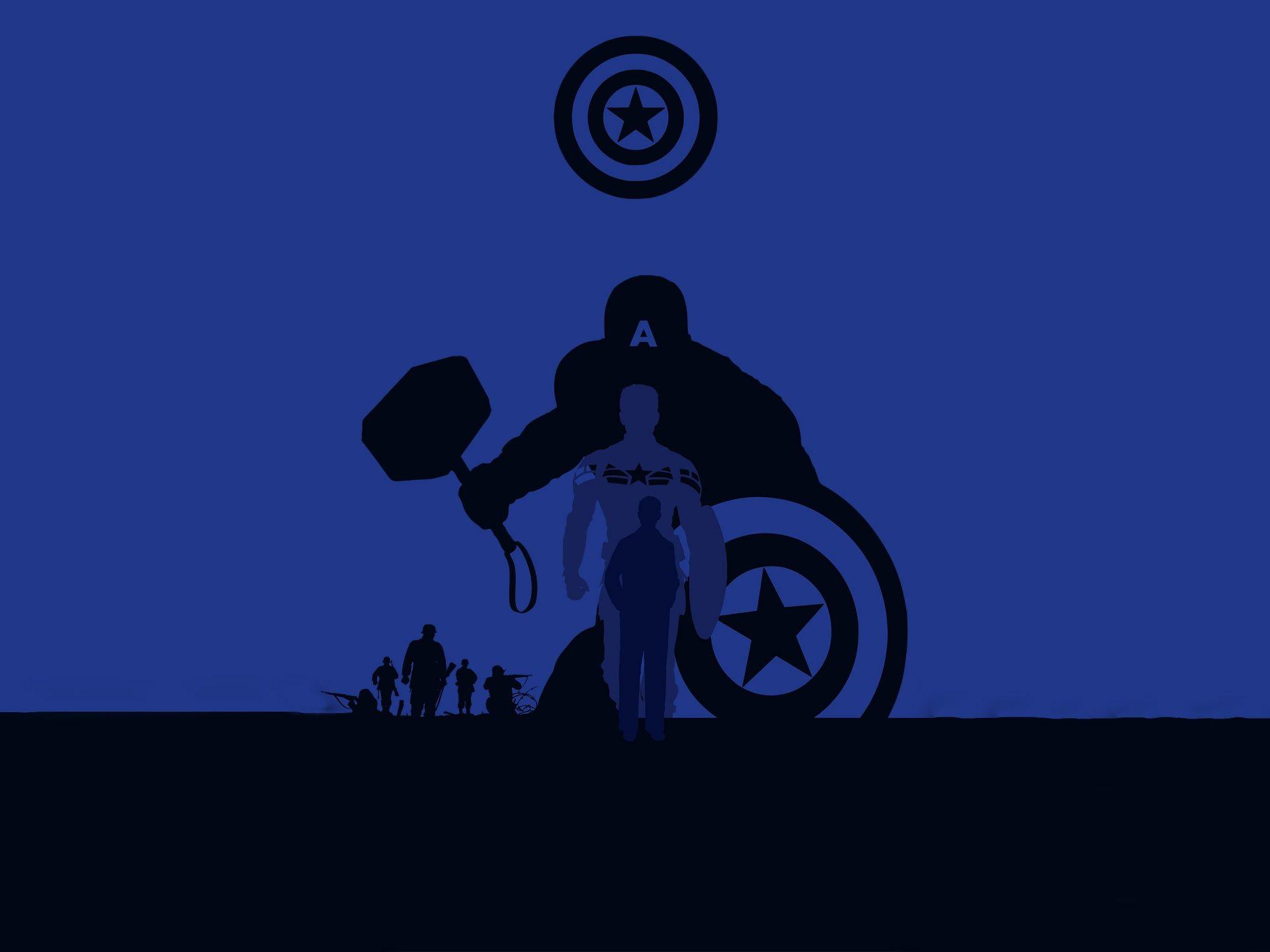 Minimalist Avengers Wallpapers - Top Free Minimalist Avengers ...