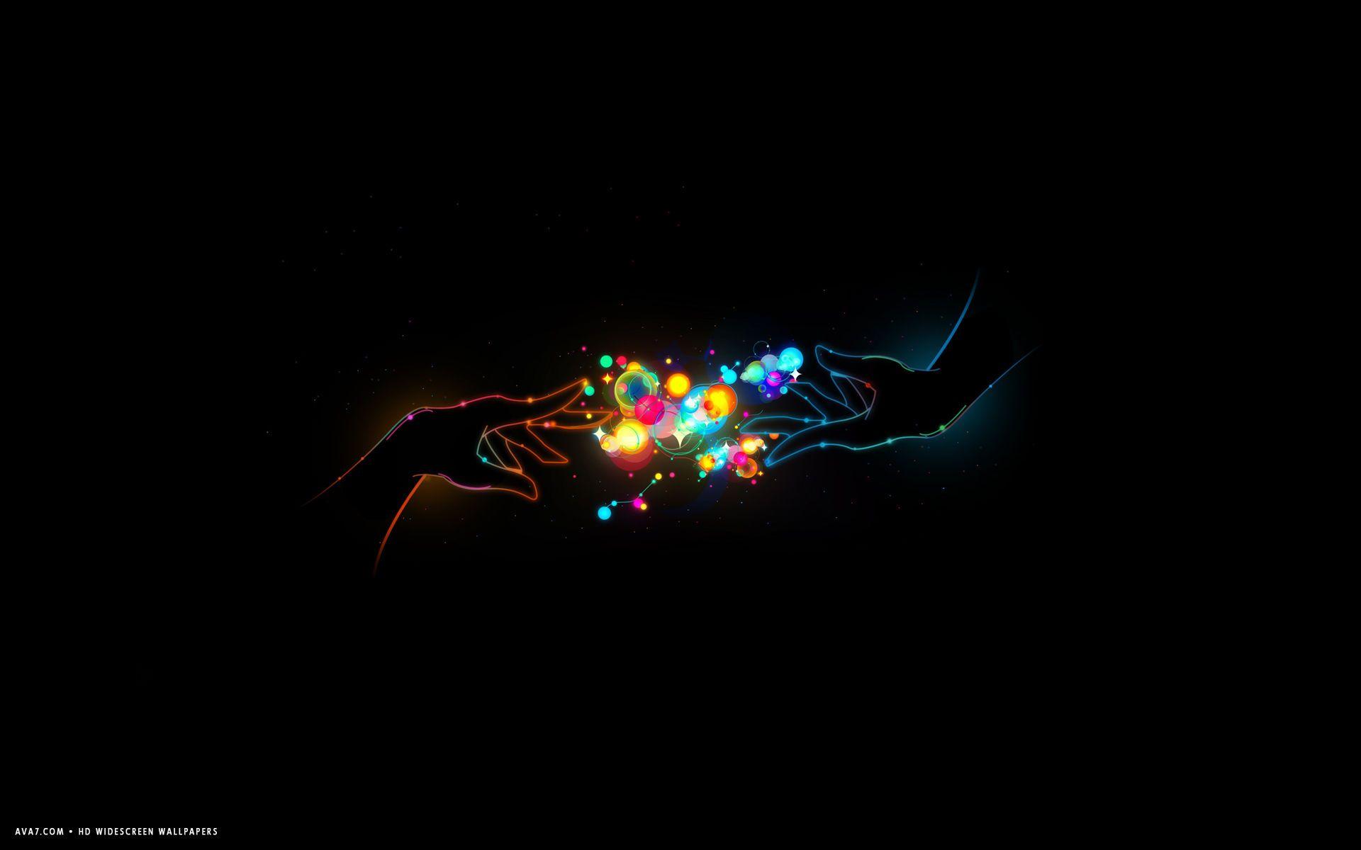 1920x1200 love romantic abstract artistic colorful hands magic HD